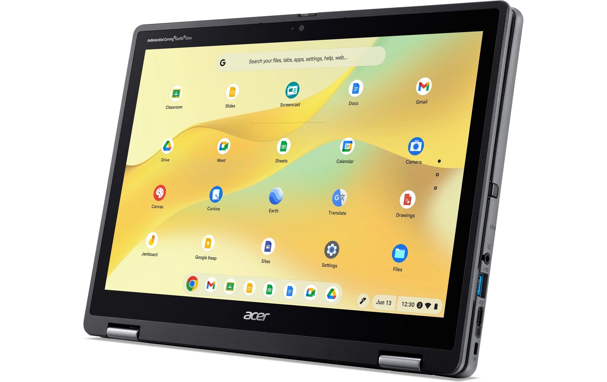 Acer Chromebook Spin 512 – 12,2" WUXGA Touch, N150, 8 GB, 64 GB eMMC, Chrome OS, QWERTZ (CH)