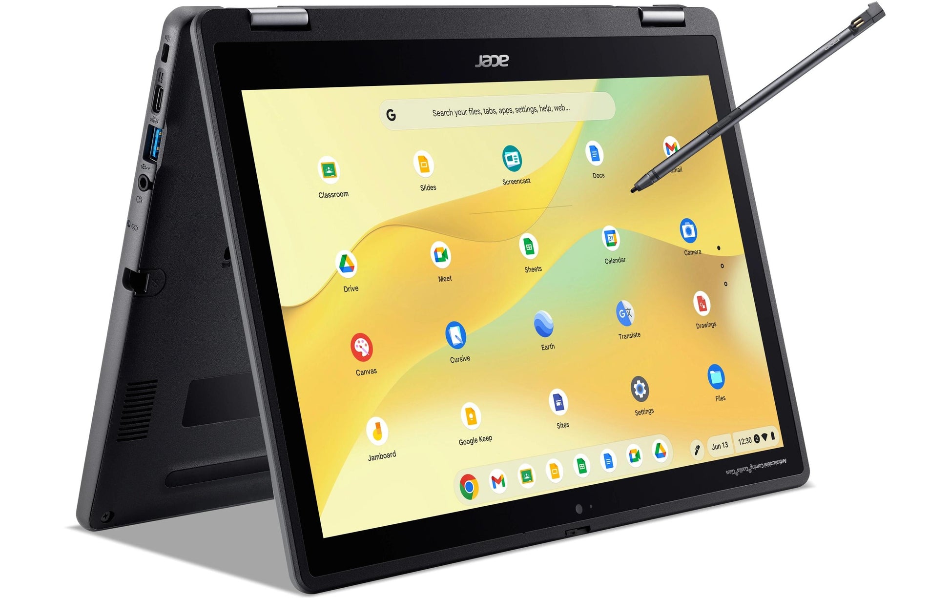 Acer Chromebook Spin 512 – 12,2" WUXGA Touch, N150, 8 GB, 64 GB eMMC, Chrome OS, QWERTZ (CH)