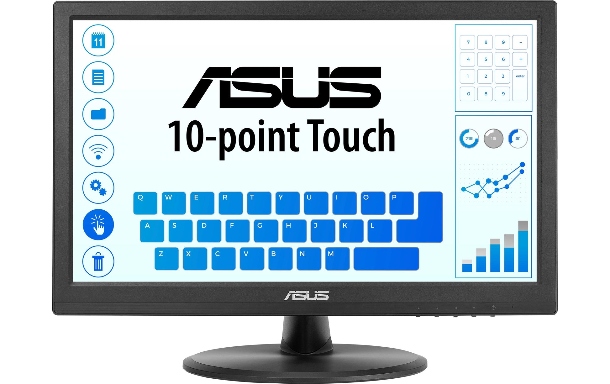 ASUS VT169HE (90LM09V1-B01170) – 15,6" Touch, 1920 × 1080 (Full HD), IPS