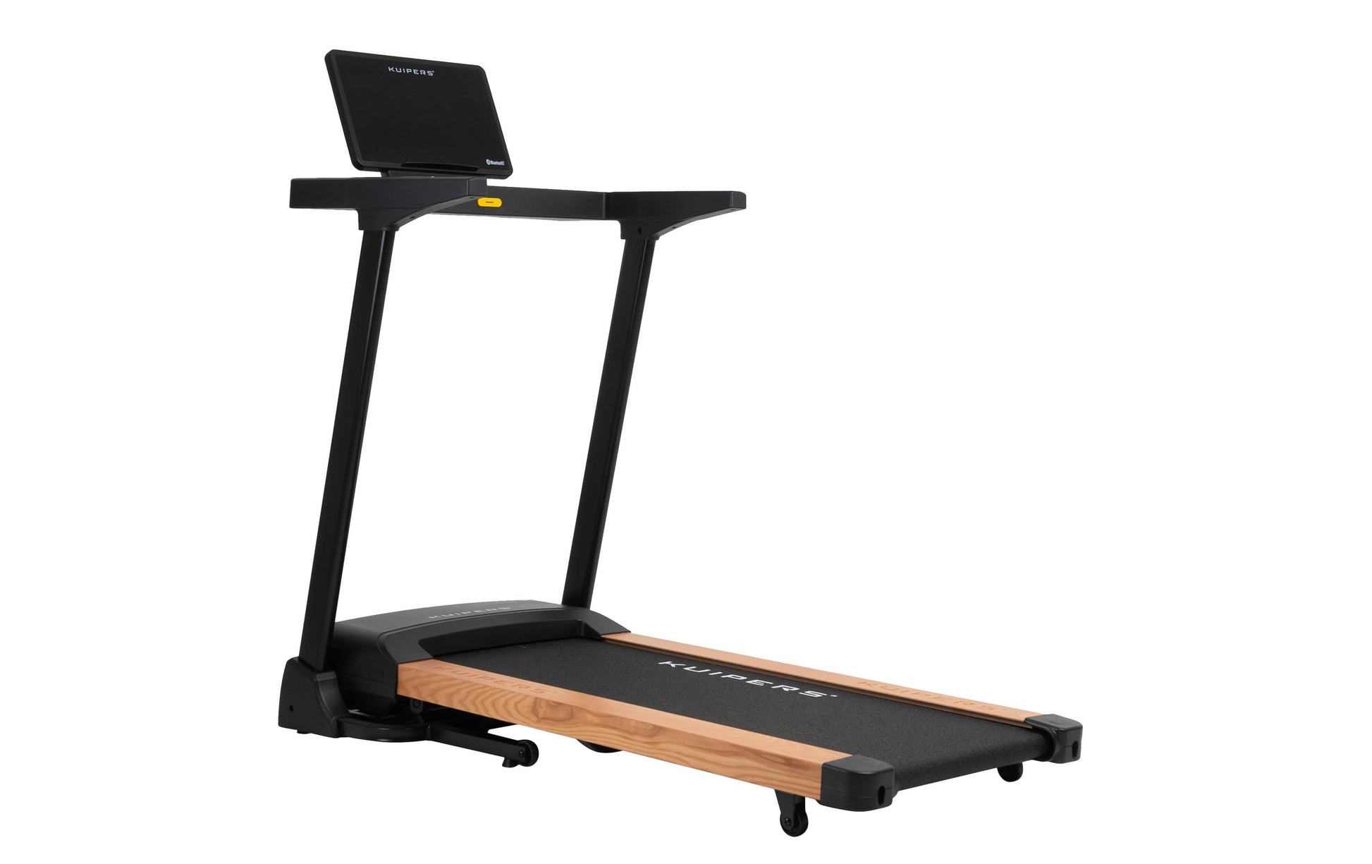 Kuipers Laufband R1, 14 km/h, 150 kg – Schwarz, Stahl/Holz