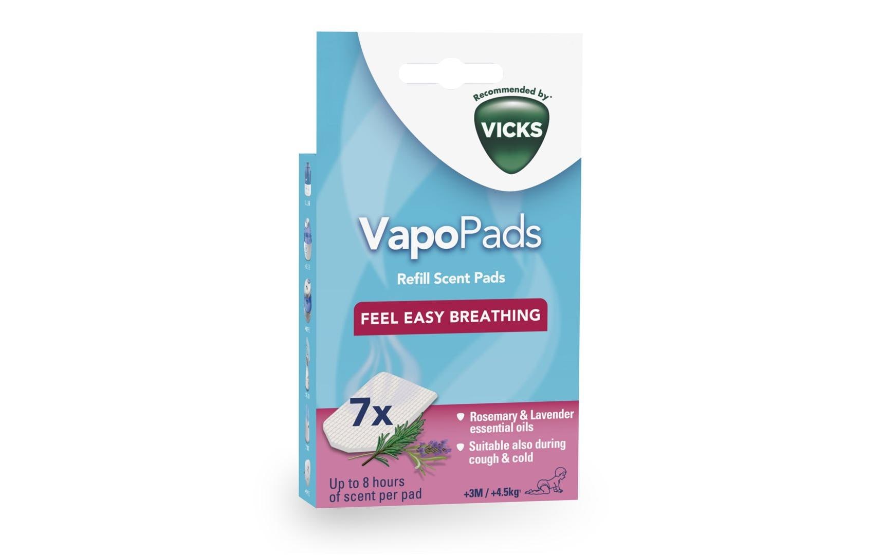 Vicks VapoPads Nachfüllpackung – für Inhalator – Lavendel