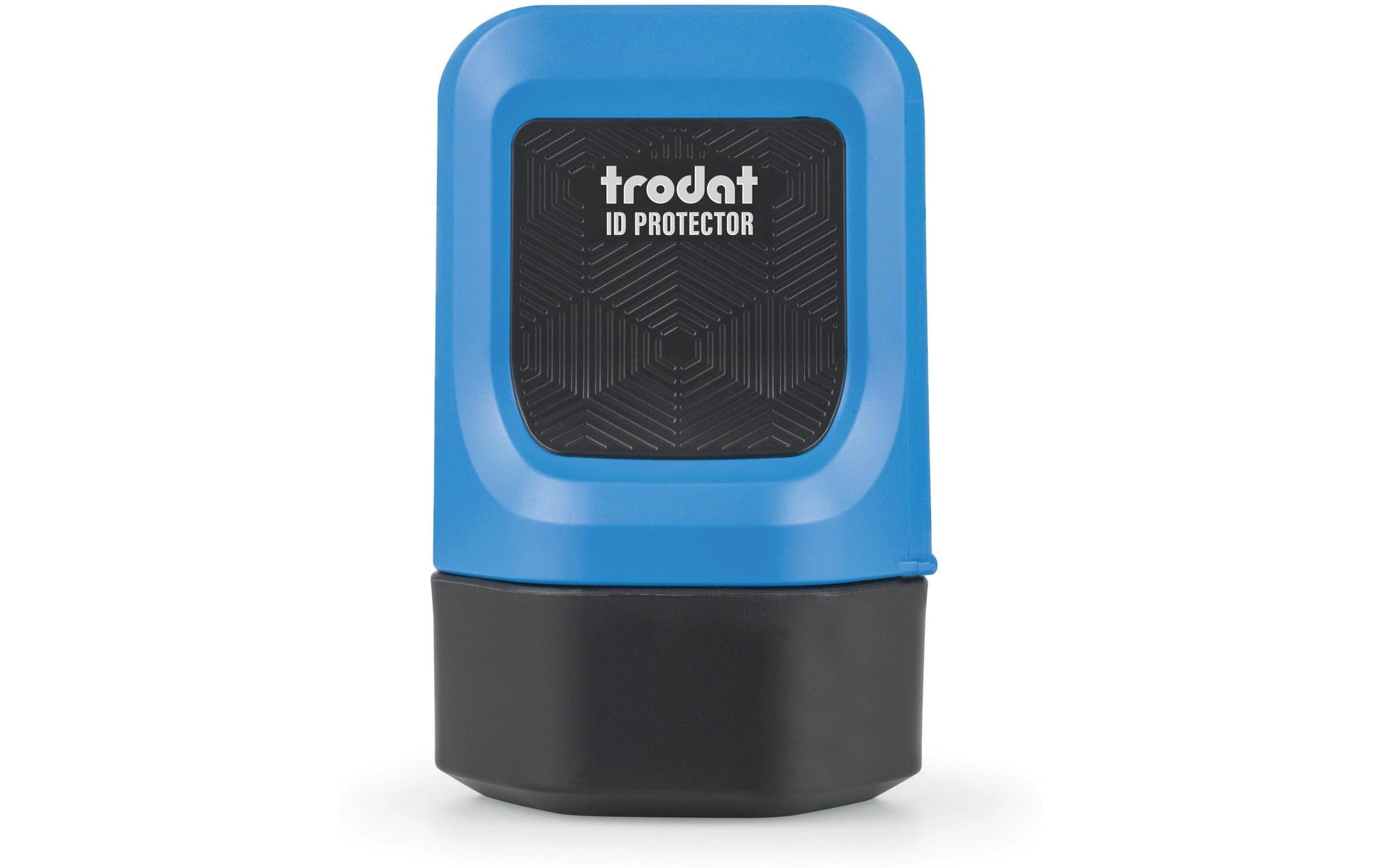 Trodat ID Protector – Tintenrollstempel (Datenmaskierer), blau/schwarz