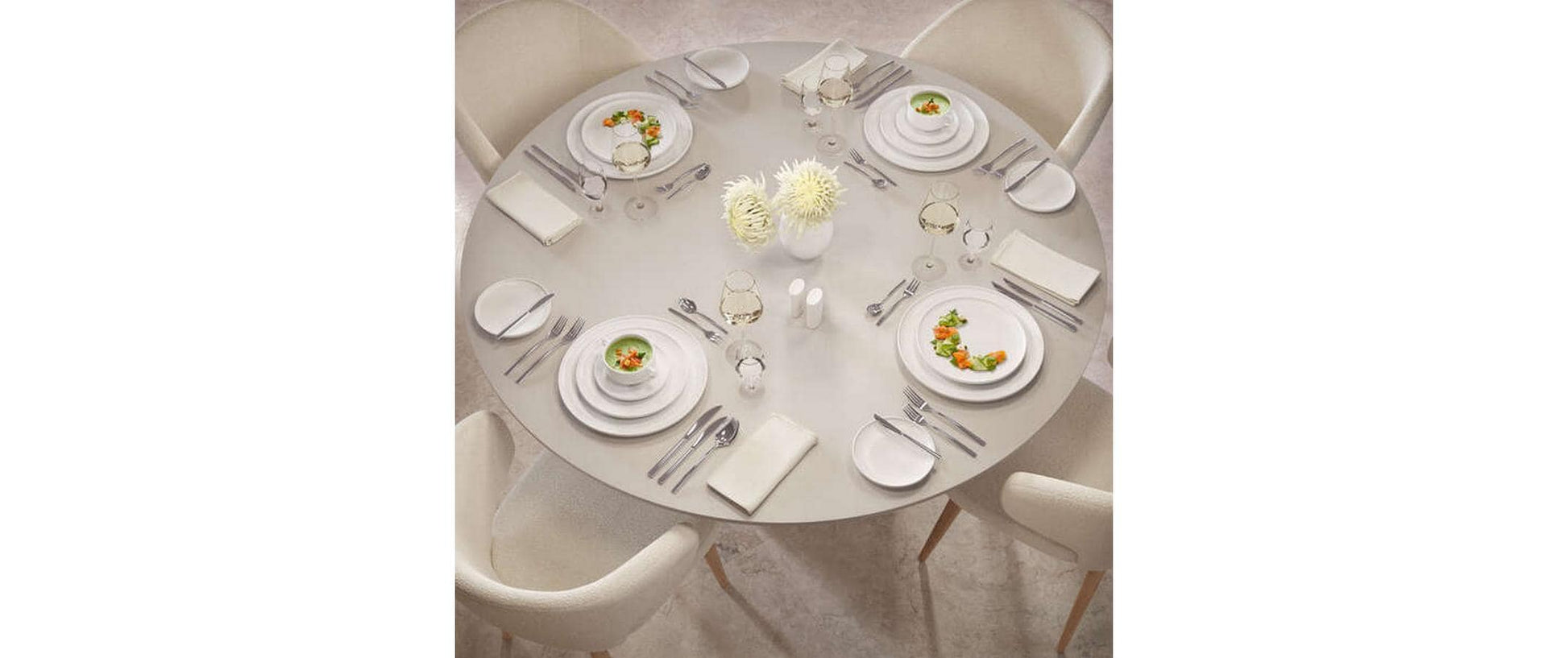 Villeroy & Boch Afina Brot- & Butterteller – Ø 17,1 cm, Porzellan, Weiss