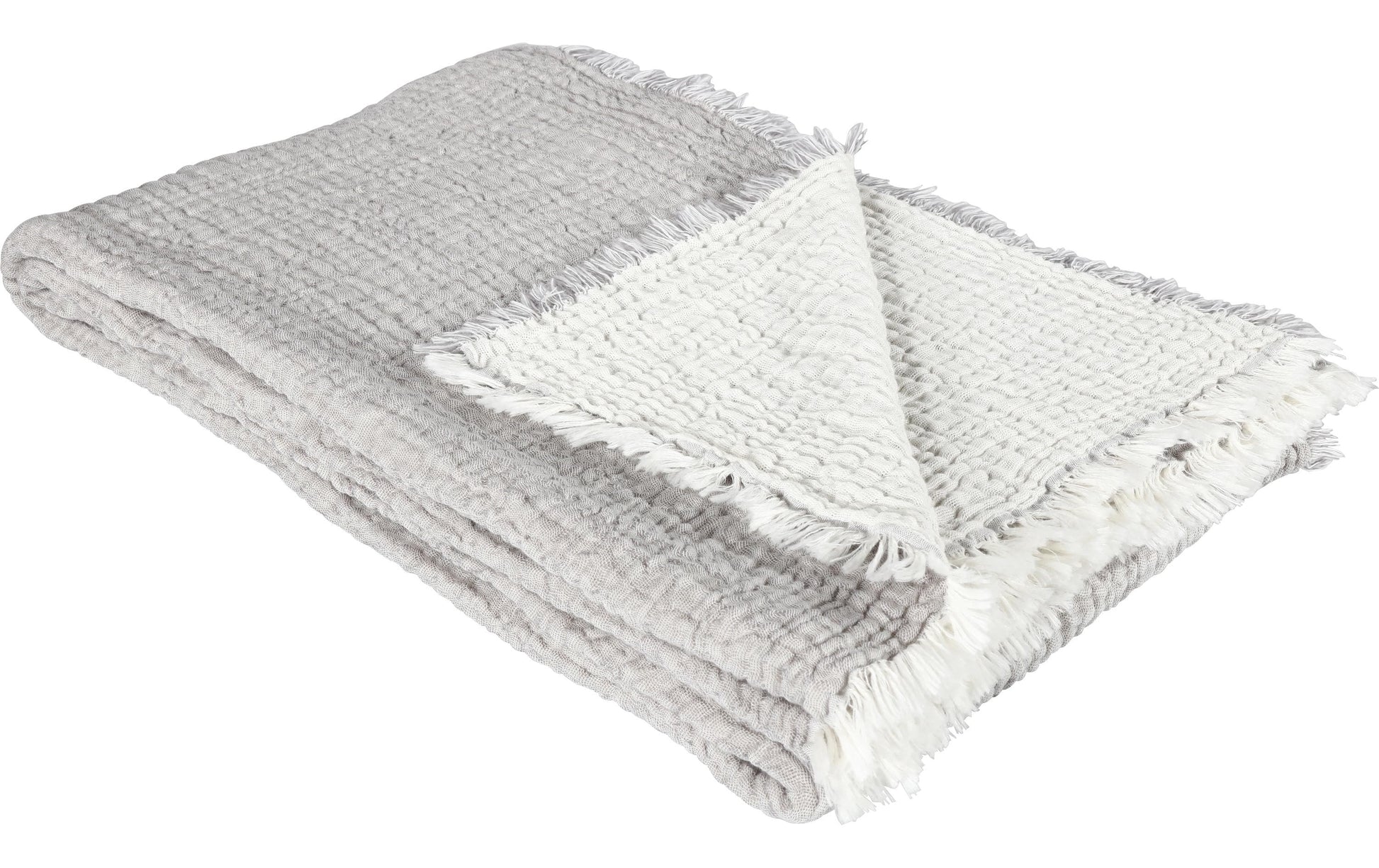Eskimo Wohndecke Artemis – 140 × 210 cm, Baumwolle, Grau