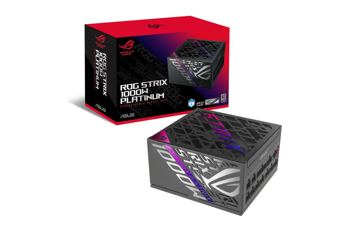 ASUS Netzteil – 1000 W – Schwarz, Silber