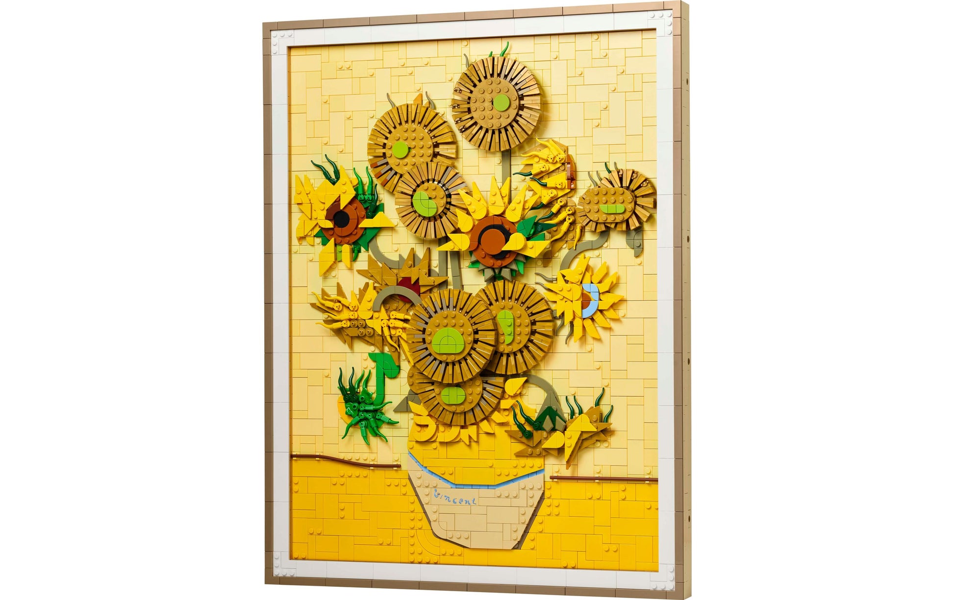 LEGO Vincent van Gogh Puzzle – Sonnenblumen – 2615 Teile – 55,5×13,2 cm – ab 18 Jahren