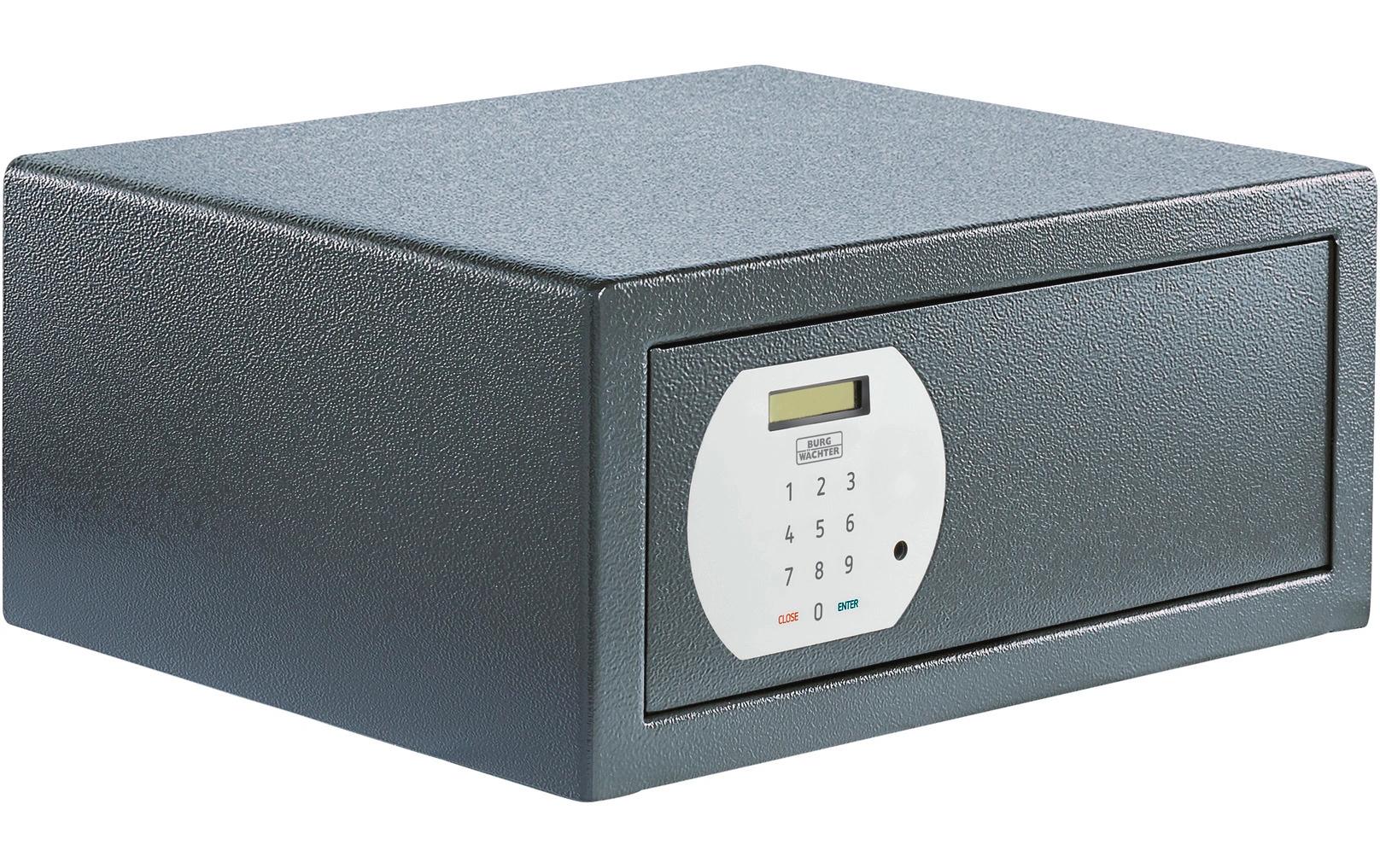 BURG-WÄCHTER Burgwächter Laptop-Tresor – für Laptops, mit Elektronikschloss, schwarz