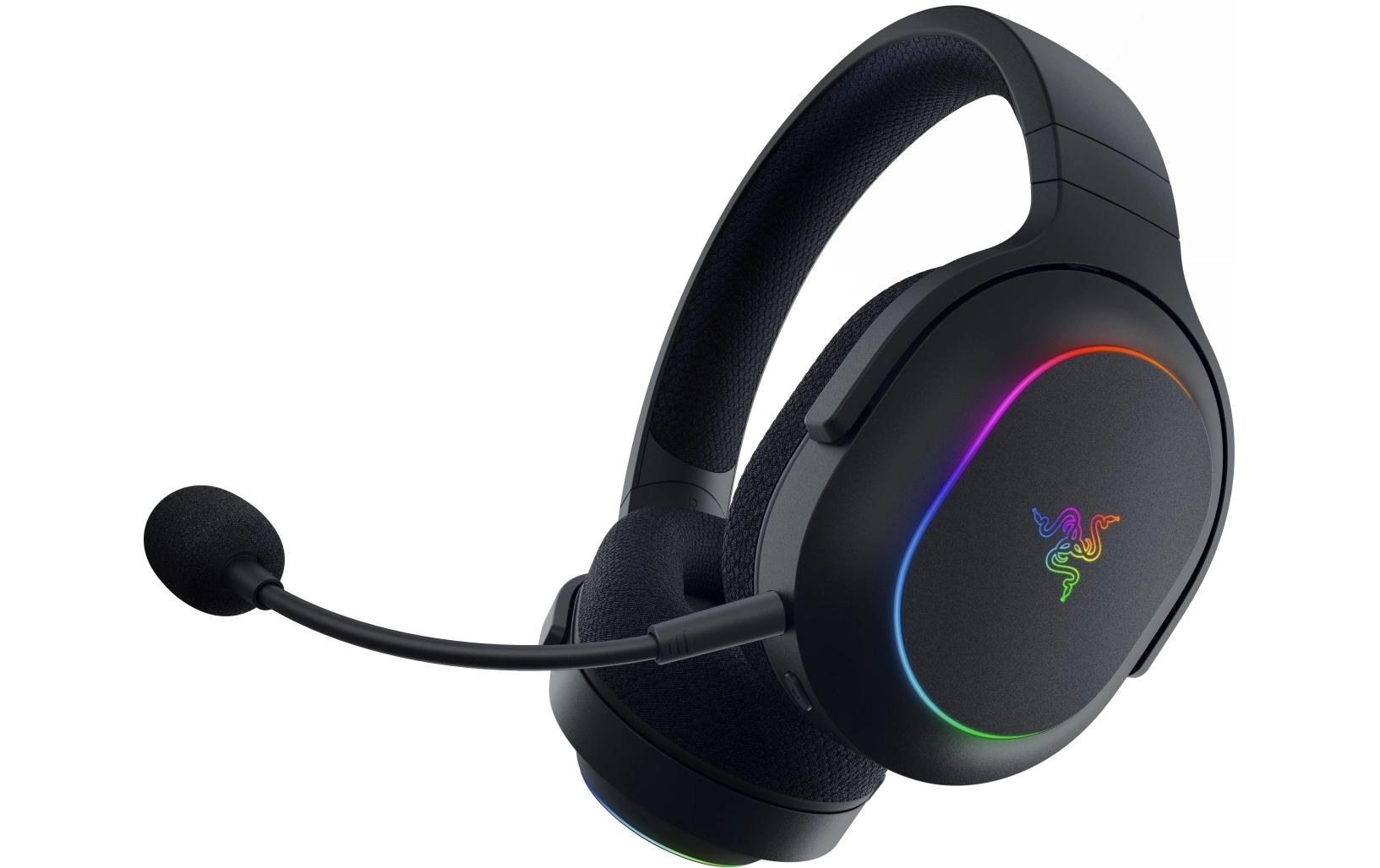 Razer Barracuda X Chroma Gaming-Headset – Over-Ear, Stereo, BT, mit USB-C-Dongle, Schwarz, BT 5.2