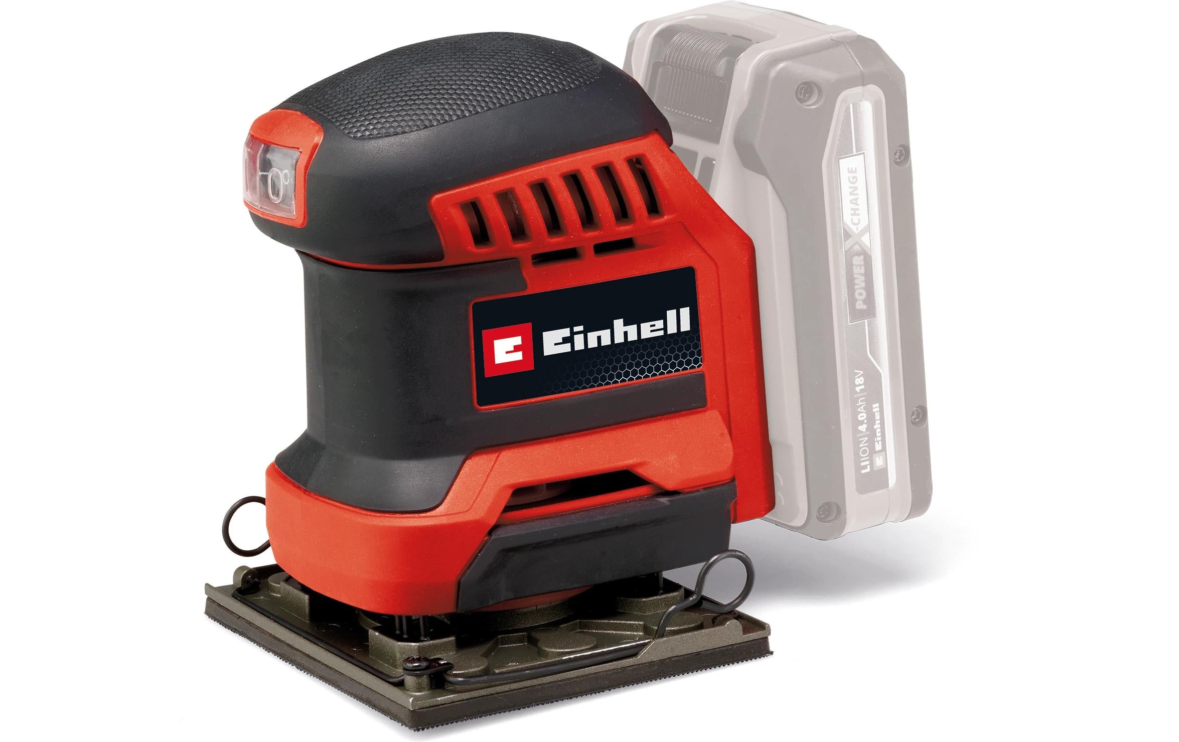 Einhell TE-OS 18/113 Li Schwingschleifer – 18 V – Ø 113 mm, Micro-Klettverschluss – Solo – Power X-Change