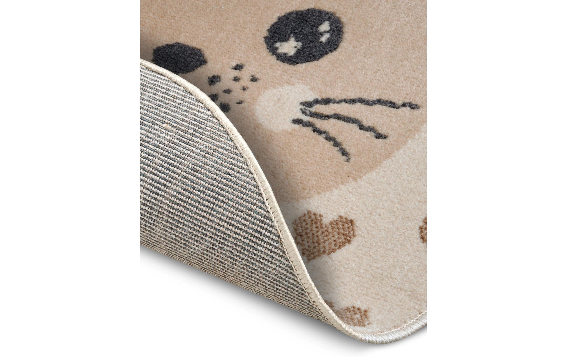 Hanse Home Teppich – rund, Ø 140 cm – Polypropylen, beige