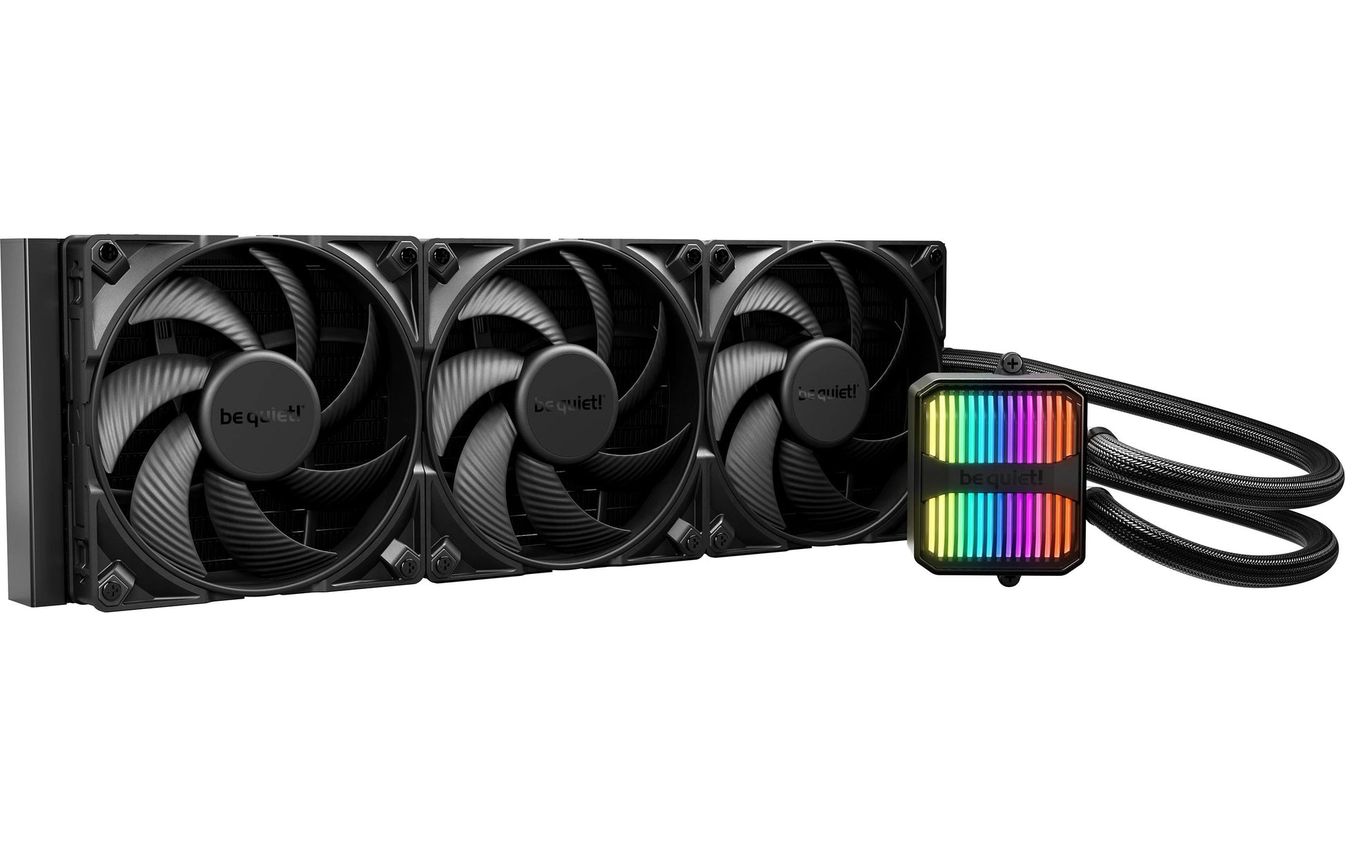 be quiet! be quiet Silent Loop 3 420 mm – All-in-One Flüssigkeitskühler – 3×140 mm, Schwarz, für LGA 1700, AM5, AM4 und andere