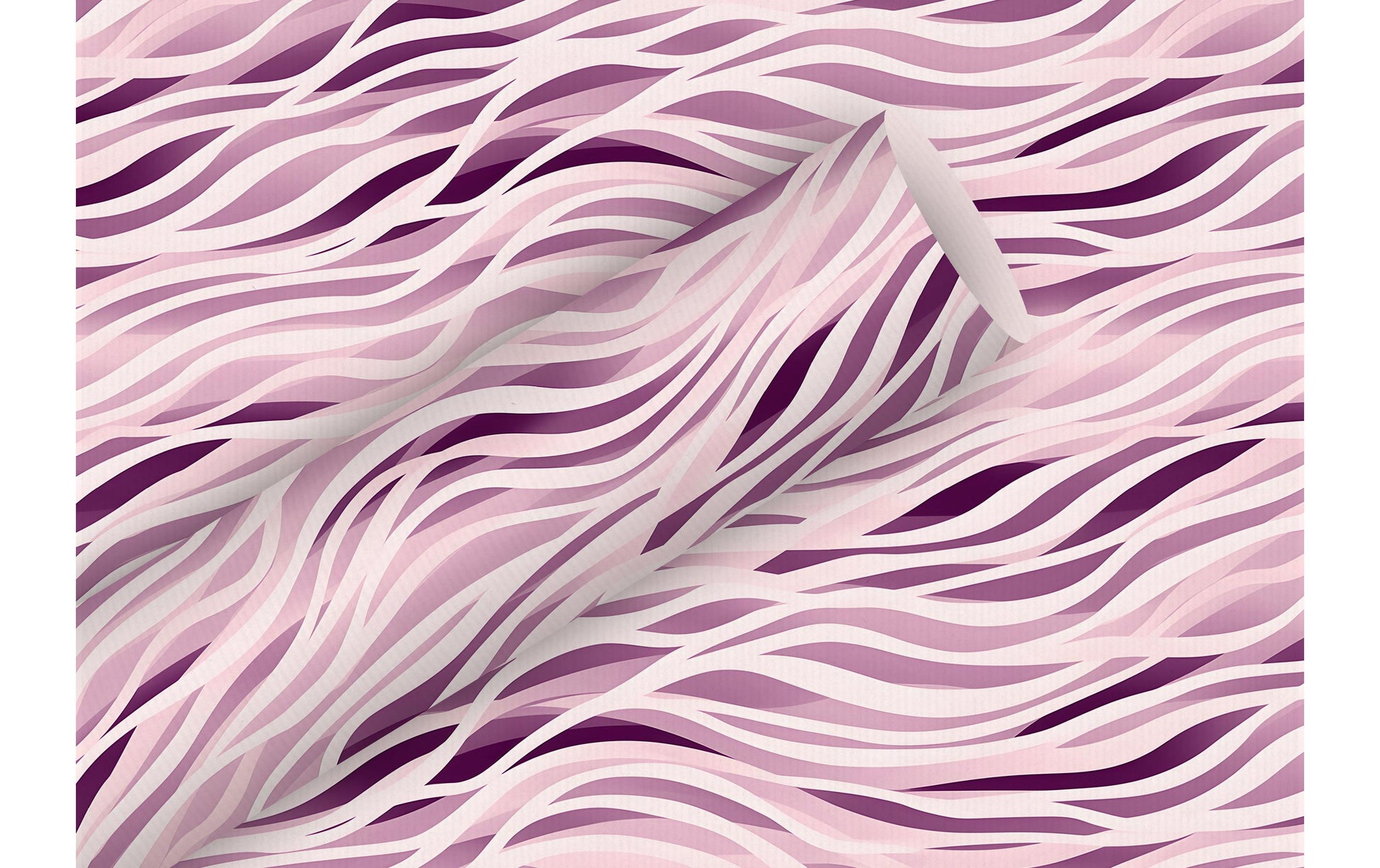 Braun + Company Geschenkpapier – Soft Waves – Kraftpapier, 70 g/m2 – 700 × 2000 mm