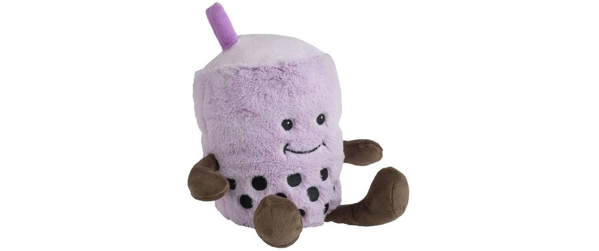 Warmies Kühlkissen – Plüsch, Hirsefüllung, Braun/Violett