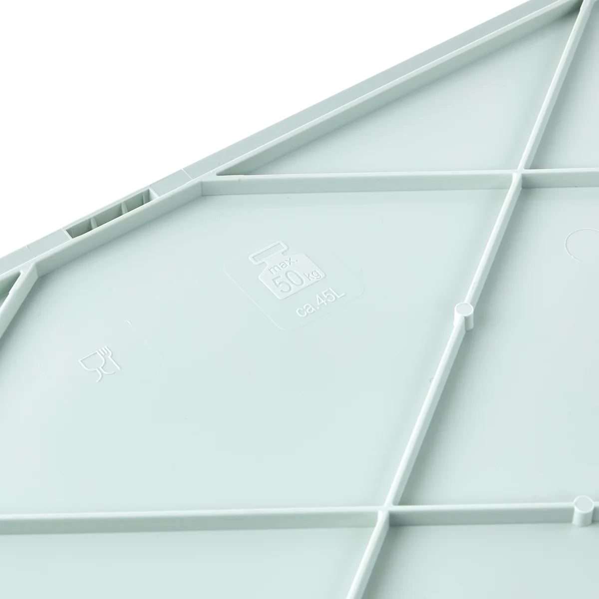 keeeper Ben Klappbox 45 l – faltbar – Kunststoff – grün – 540 × 280 × 370 mm