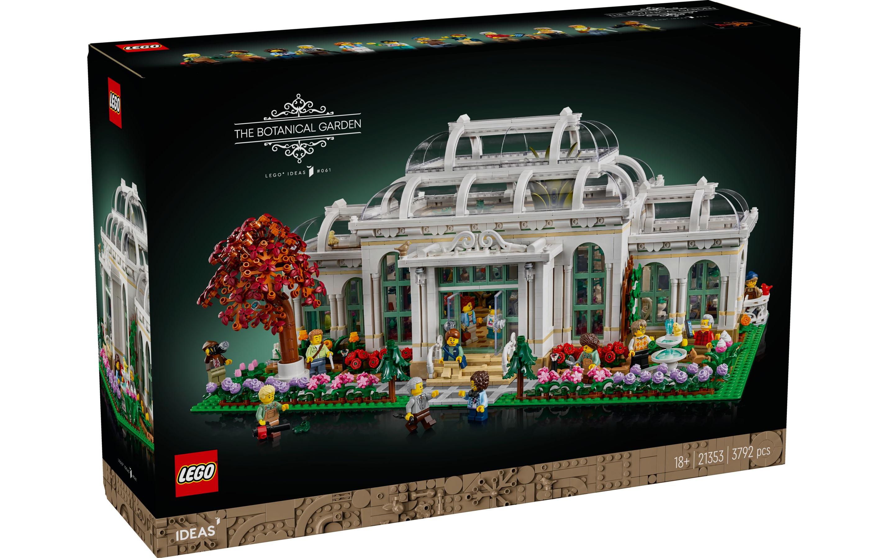LEGO Ideas Der botanische Garten Set – 3792-teilig – 51 × 22 × 25 cm – ab 18 J.