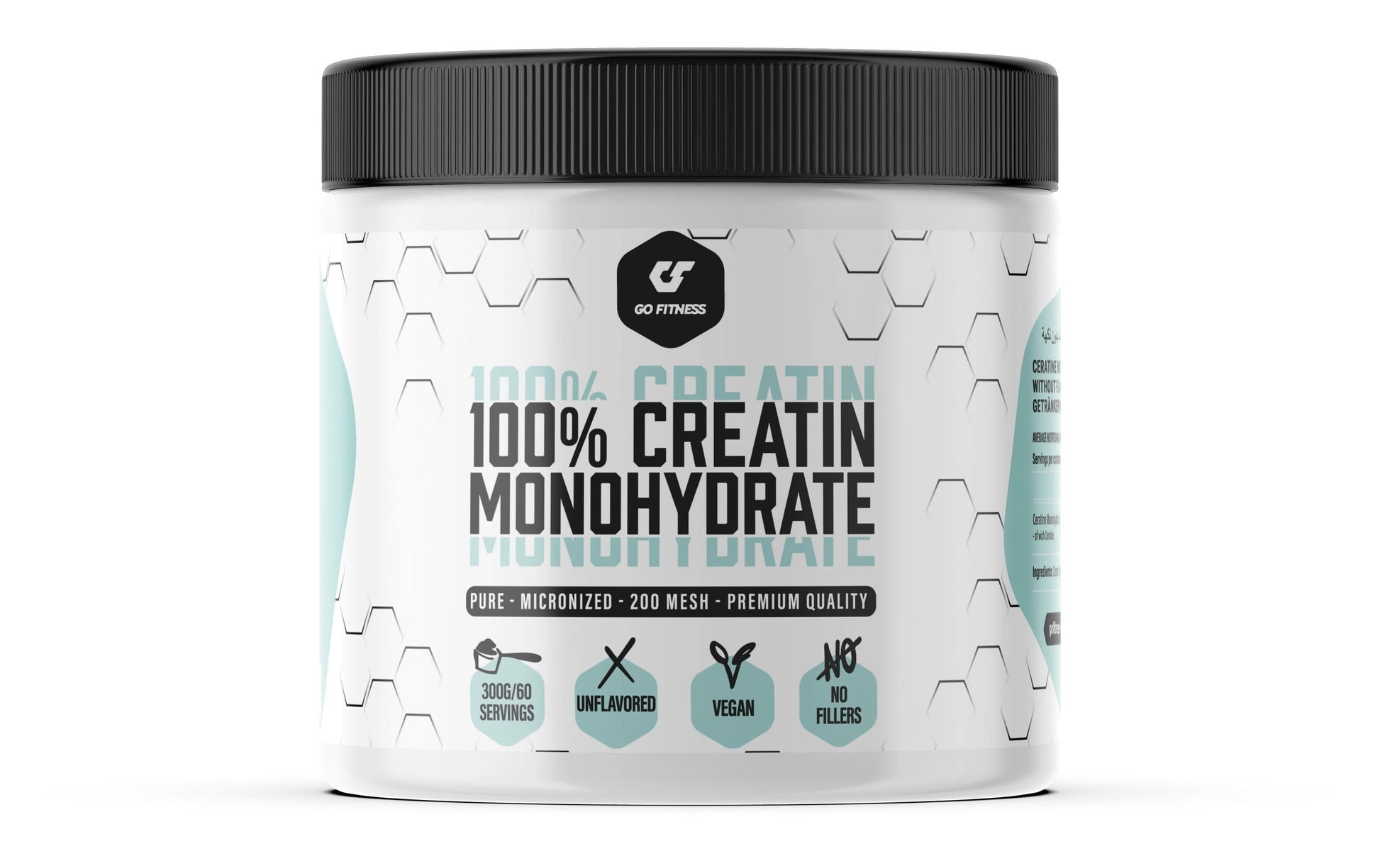 Go fitness GoFitness Creatin Monohydrat Pulver Neutral – vegan – 300 g