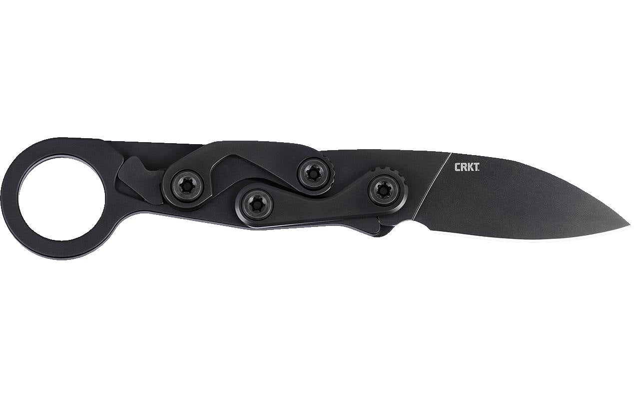 CRKT Provoke EDC – Klappmesser 65 mm, Aluminium, arretierbare Klinge, schwarz