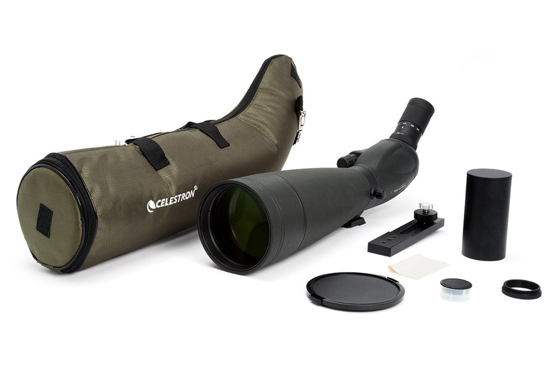 Celestron Trailseeker 100mm A Spektiv – 67×, 100 mm, BaK-4, wasserdicht, schwarz