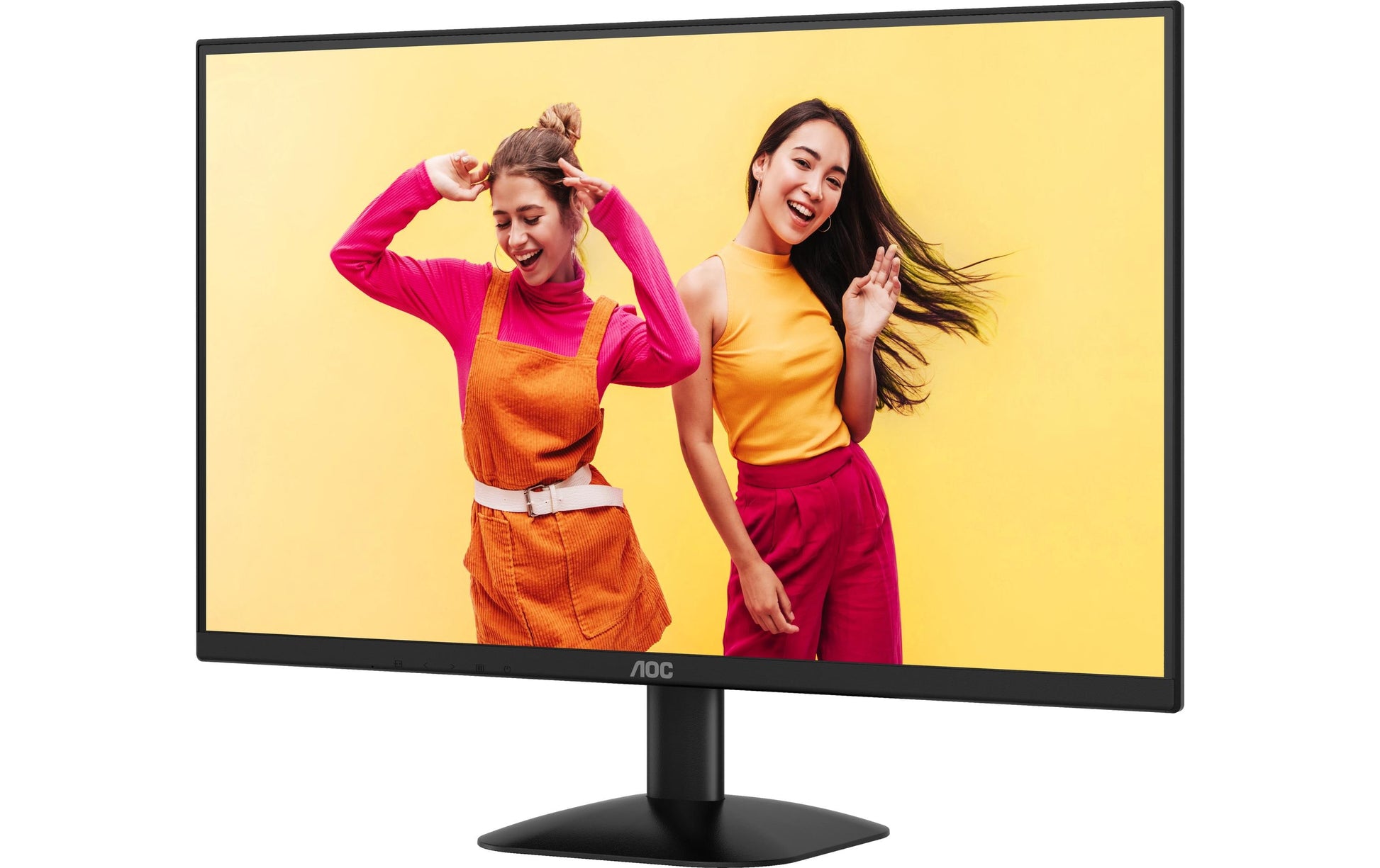 AOC Q27B35E – Monitor, 27", 2560 × 1440 (WQHD), IPS, 75 Hz, Adaptive Sync, VESA 100 × 100, Schwarz
