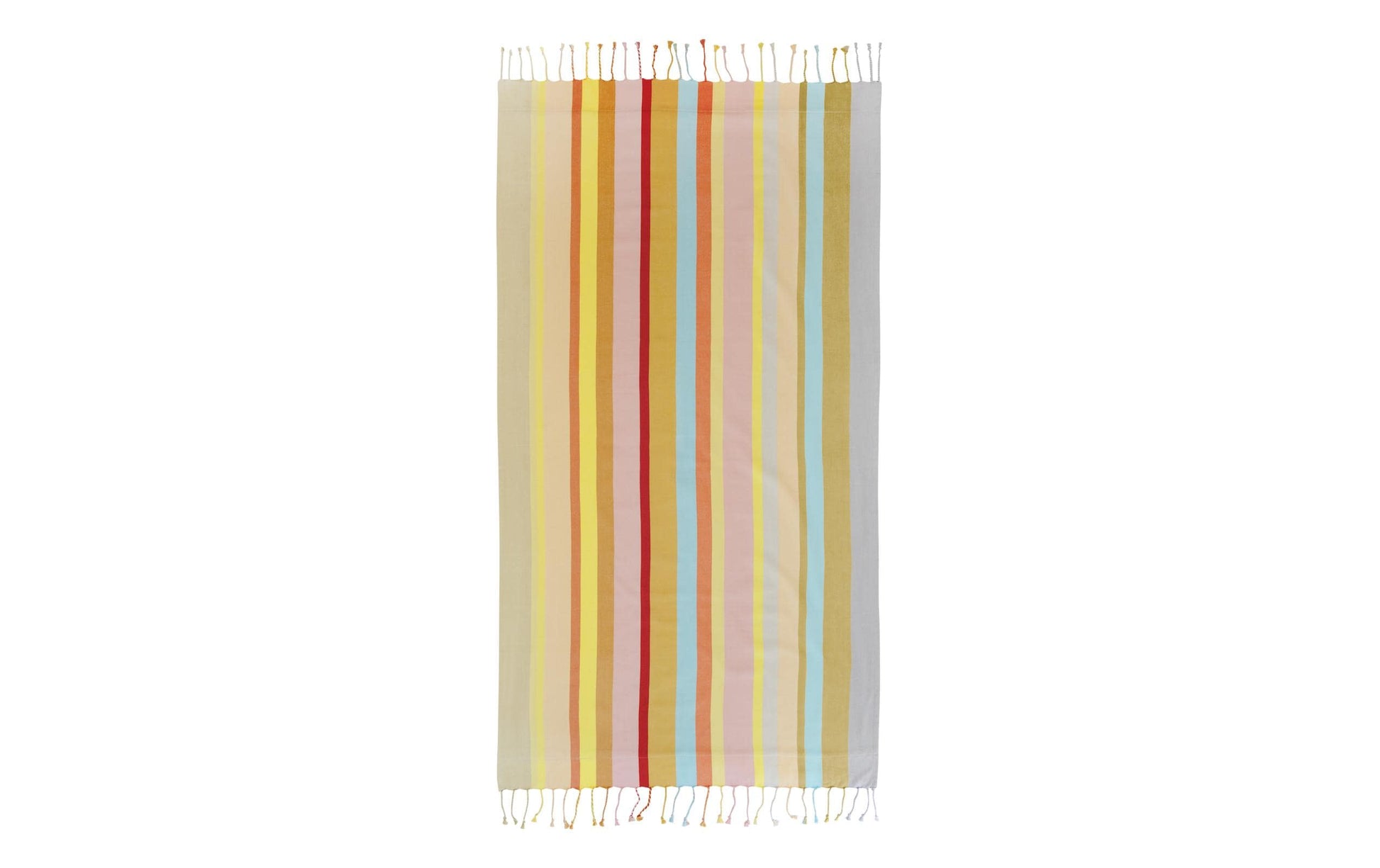 REMEMBER Strandtuch Hamam Levante – 90 × 170 cm, Mehrfarbig, Micro-Polyester/Baumwolle