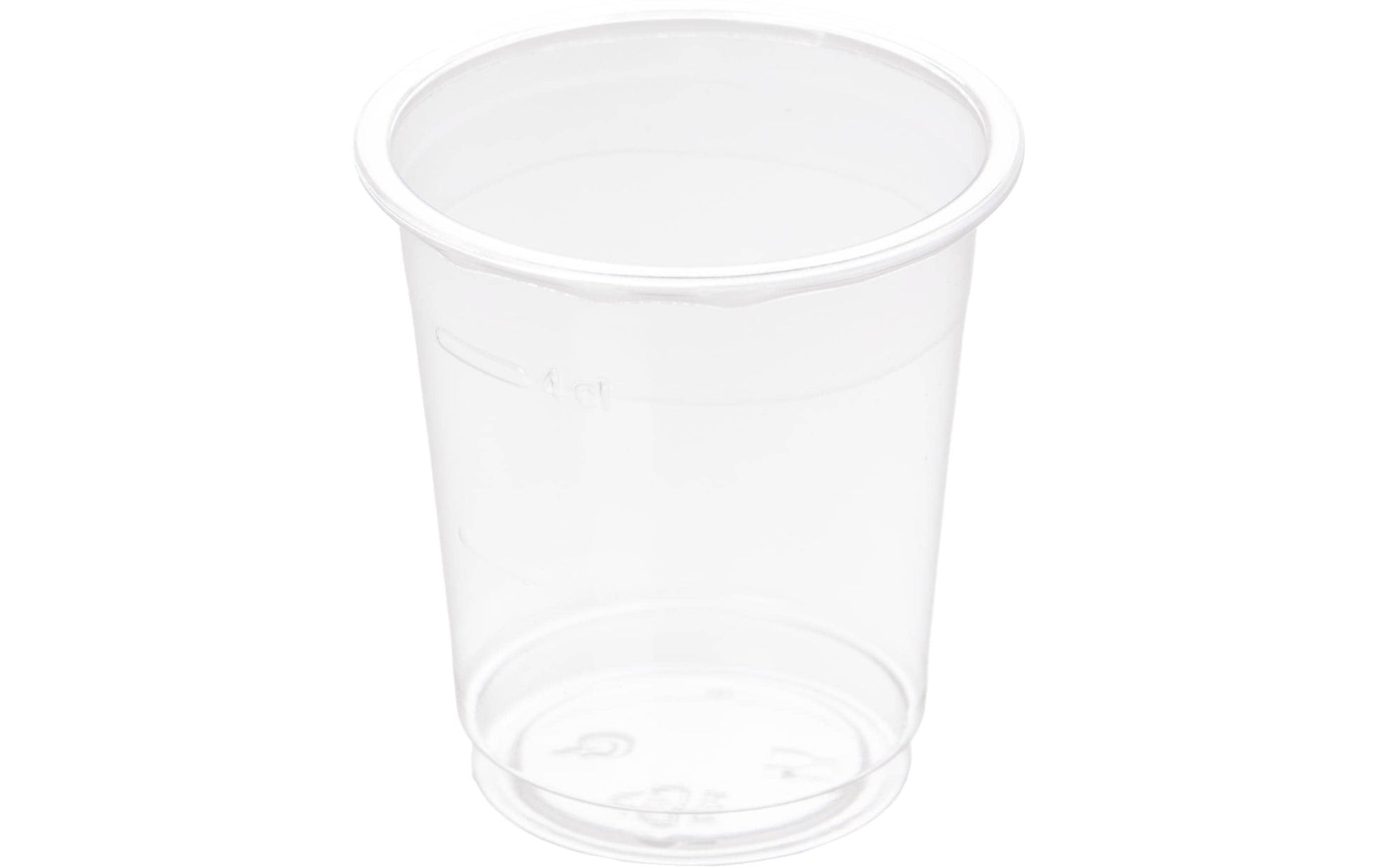 Elco Schnapsglas (Trinkbecher), PET – 2 cl/4 cl, transparent – 40 Stk.