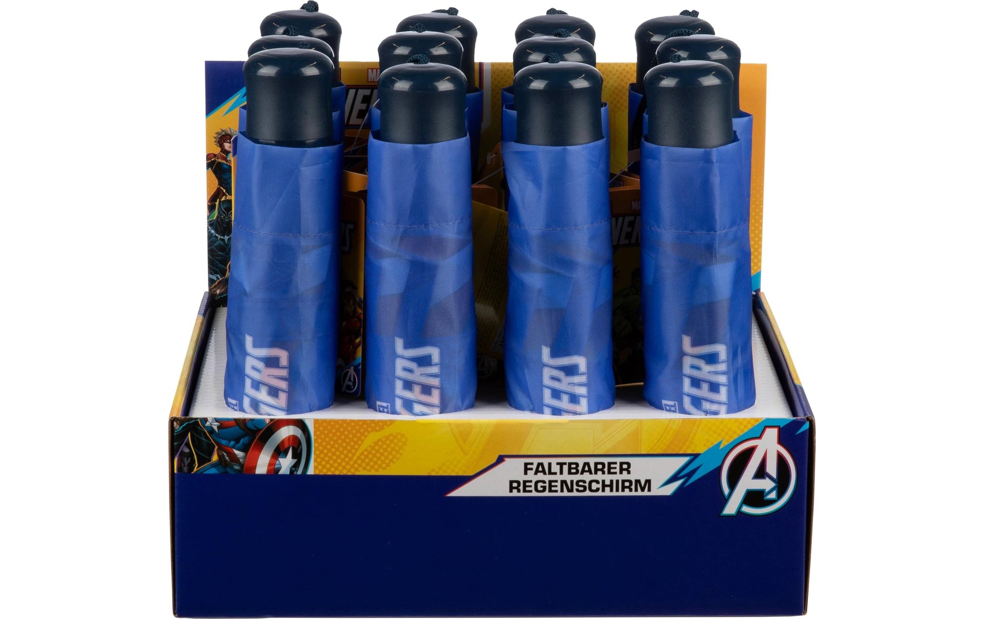 Undercover Stockschirm Knirps Avengers – Ø 94 cm – blau Avengers