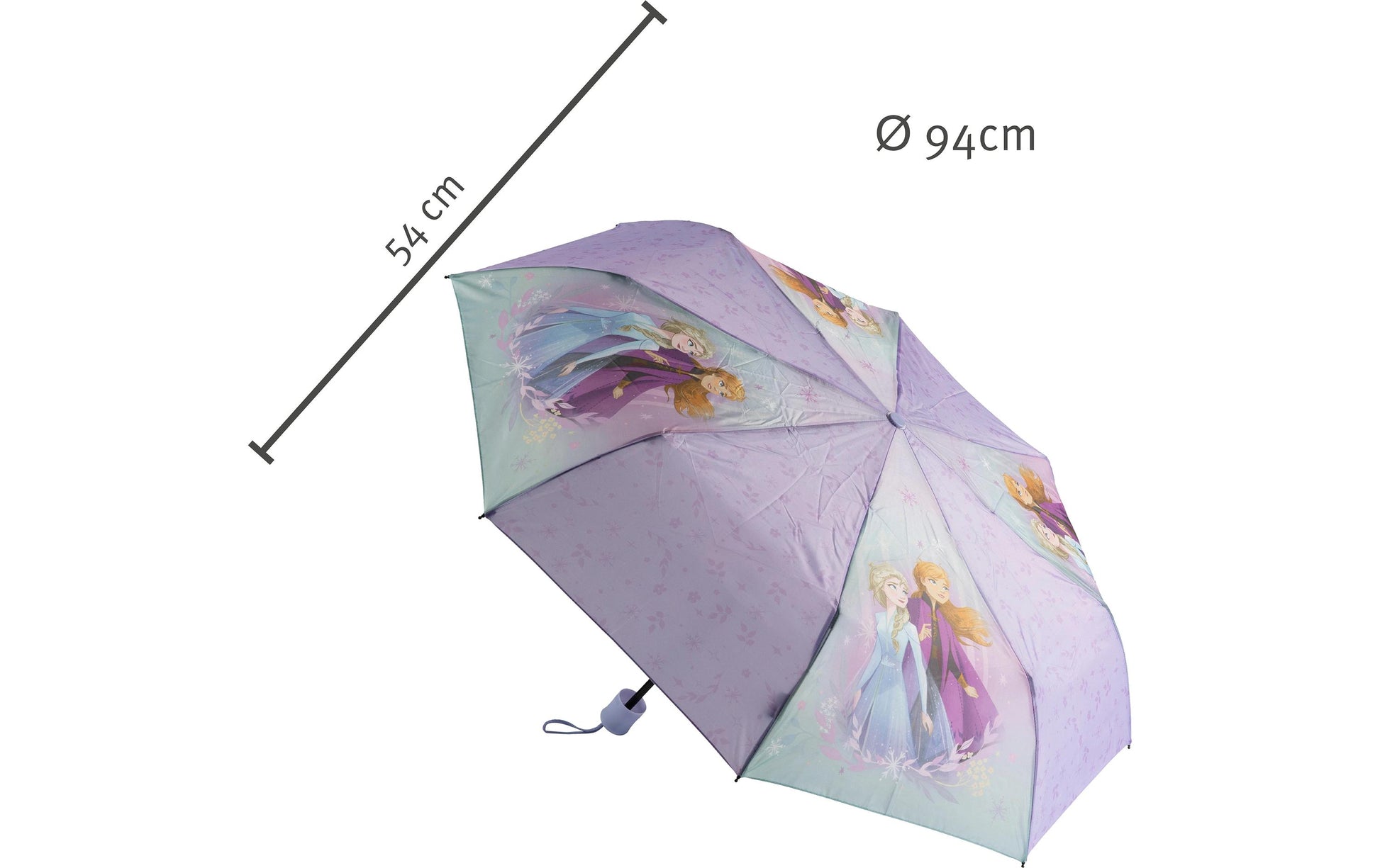 Undercover Kinderregenschirm FRVX7210 – Ø 94 cm – Mehrfarbig Frozen