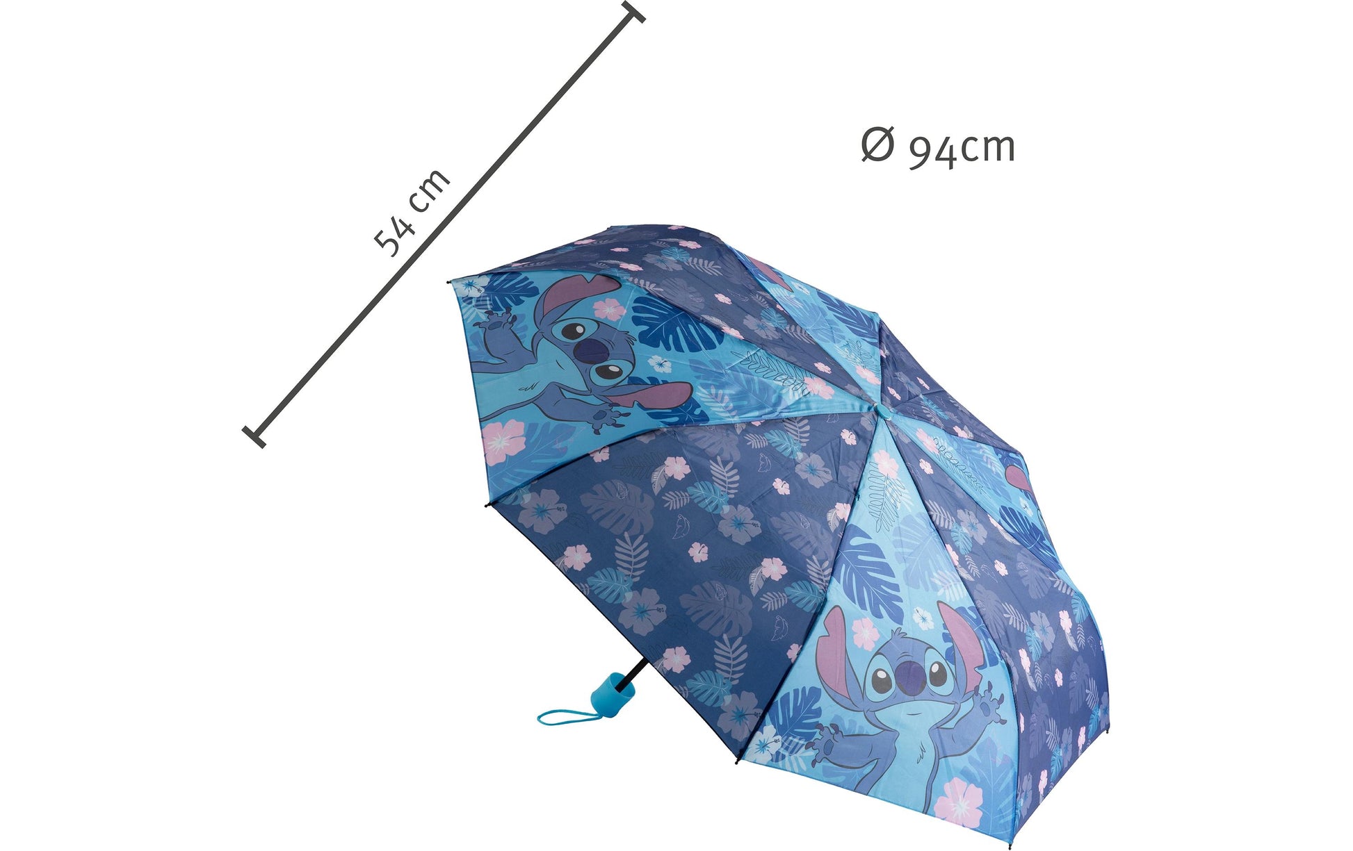 Undercover Kinderregenschirm STLO7210 – Ø 94 cm – Lilo & Stitch