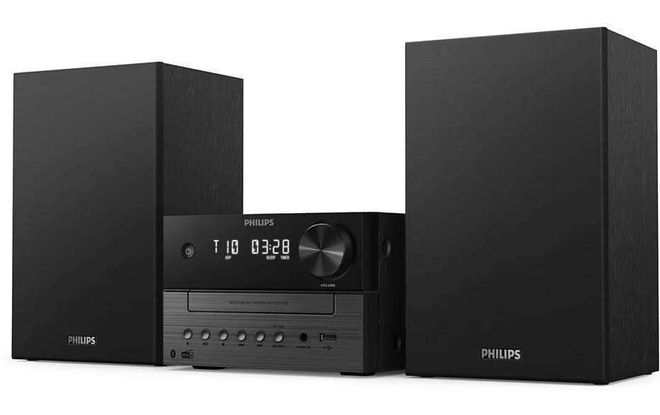 Philips TAM3505M2/12 – Mikro-HiFi-System – 20 W, DAB+, CD, Bluetooth – Schwarz