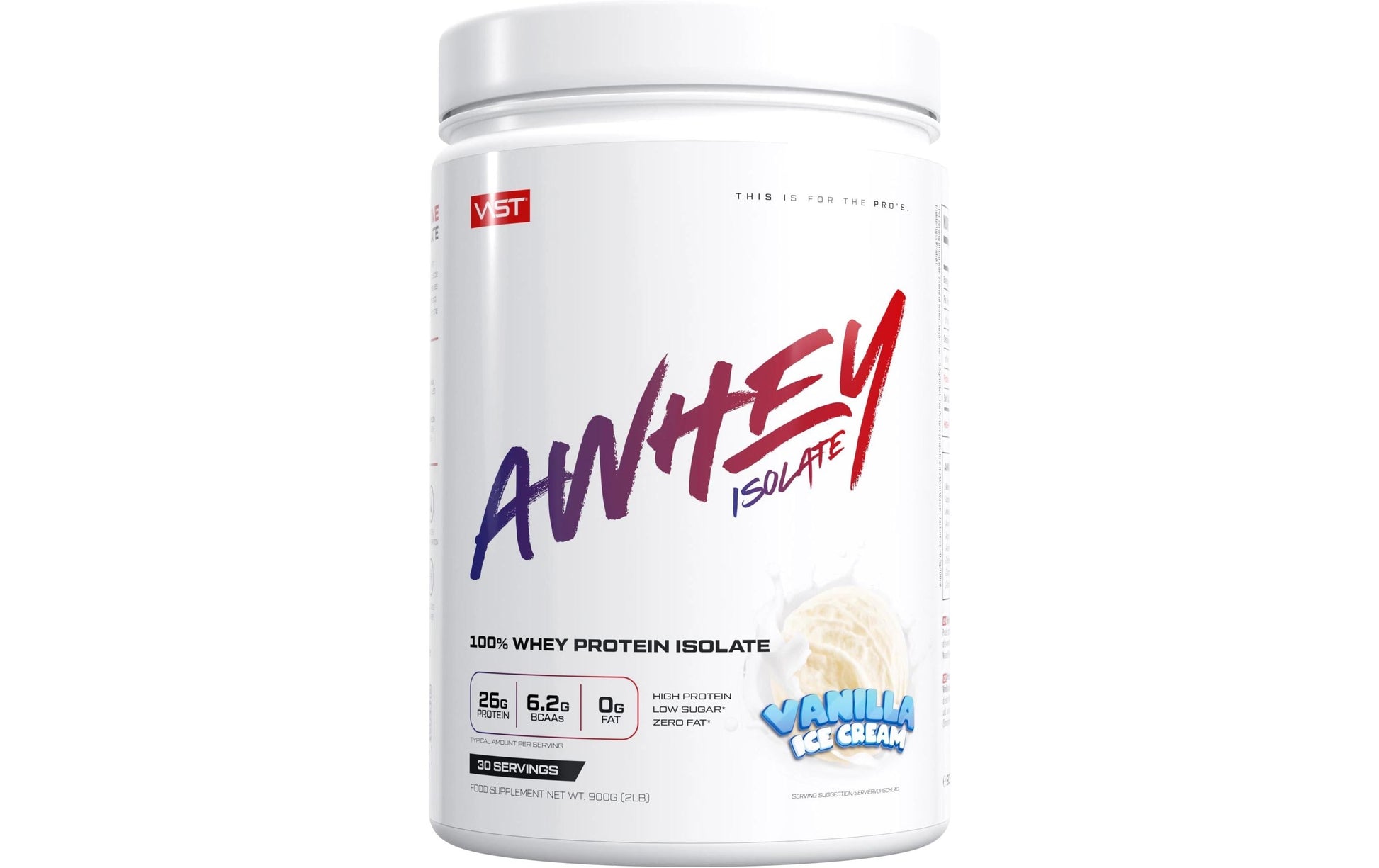Vast Whey Protein Vanille – 900 g