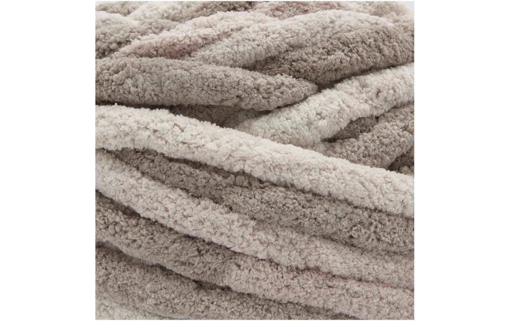 Rico Design Chenillove Super Big Print Wolle Natur – 300 g, 36 m, Nadel 25 mm, 100% Polyester, 1 Stk.