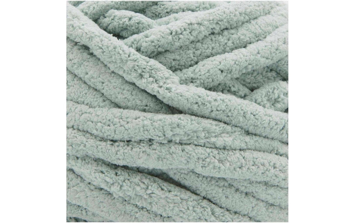 Rico Design Chenillove Super Big Garn Extra dick Salbeigrün – 300 g, 36 m, Nadel 25 mm, 100% Polyester