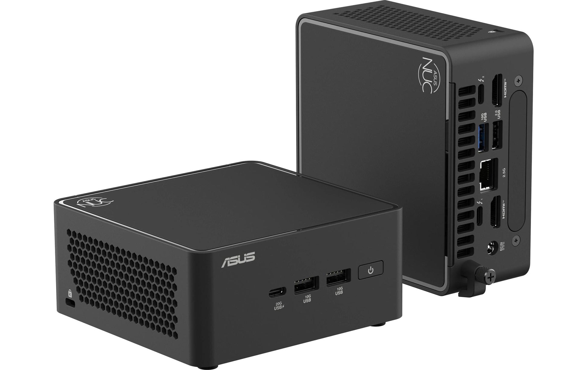 ASUS NUC 15 PRO RNUC15CRHI300002 Mini-PC Barebone – Wi‑Fi, Ethernet, Bluetooth 5.4 – DC 19 V