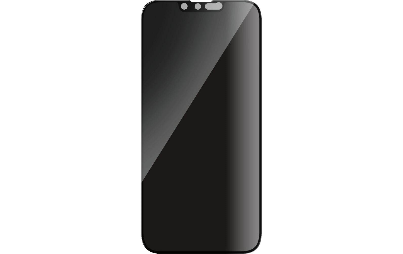 PanzerGlass Privacy-Filter (Panzerglas), Ultra-Weit Passform – für iPhone 13/13 Pro/14 und andere – mit Applikator