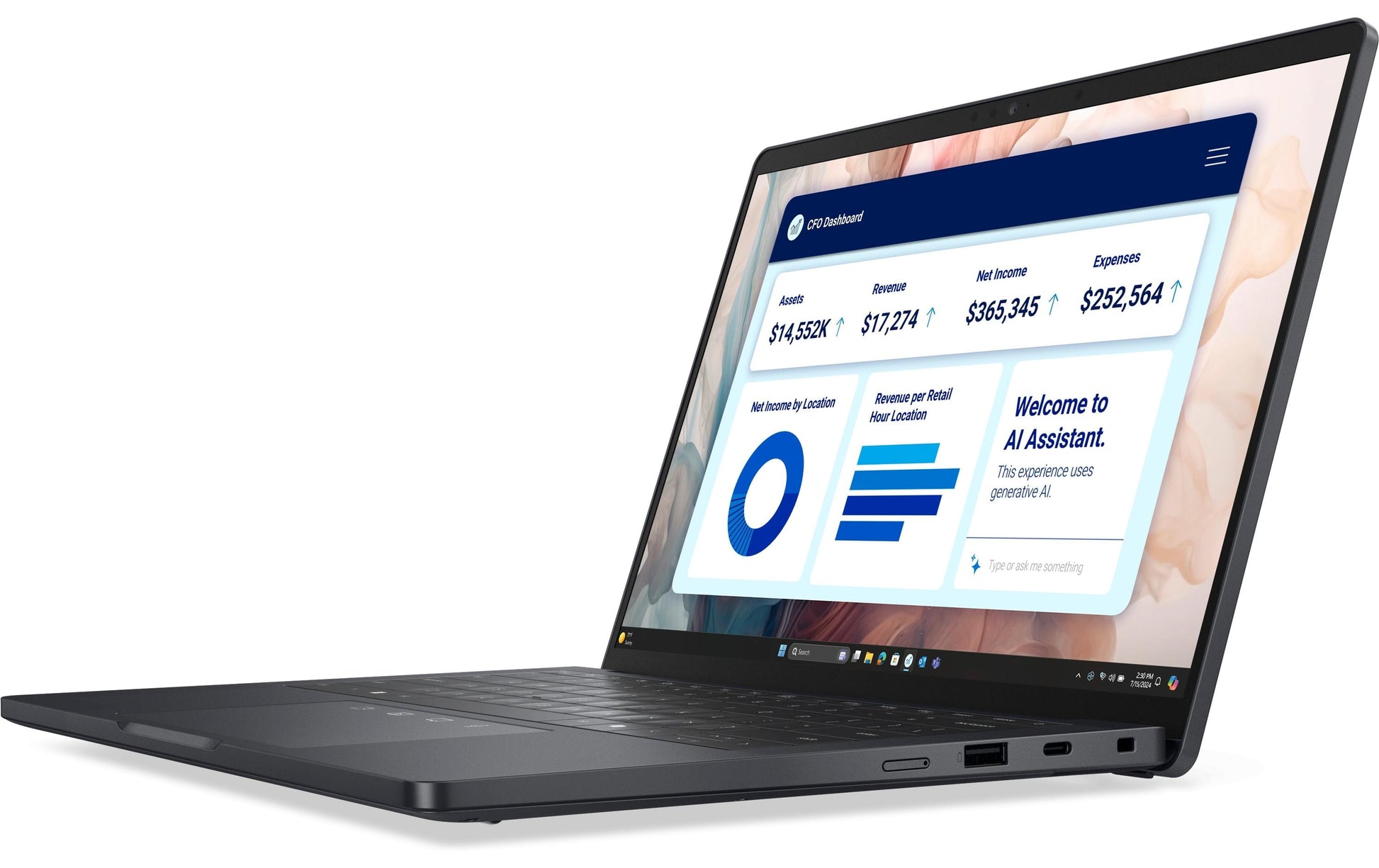 Dell Pro 13 Premium – 13,3" WUXGA, Core Ultra 5 236V, 16 GB, 512 GB SSD, Win 11 Pro, QWERTZ (CH)