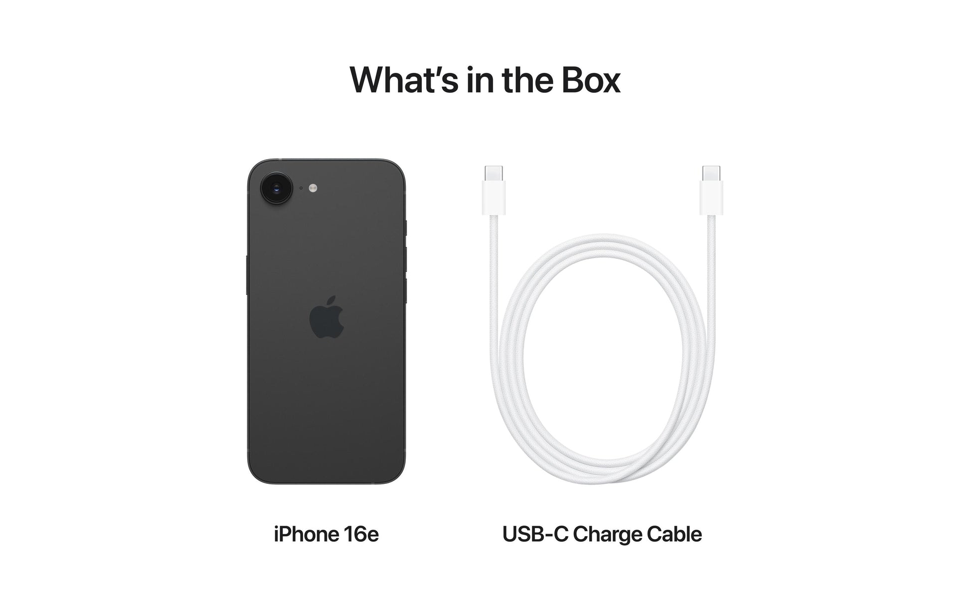 Apple iPhone 16e – 128 GB, Schwarz