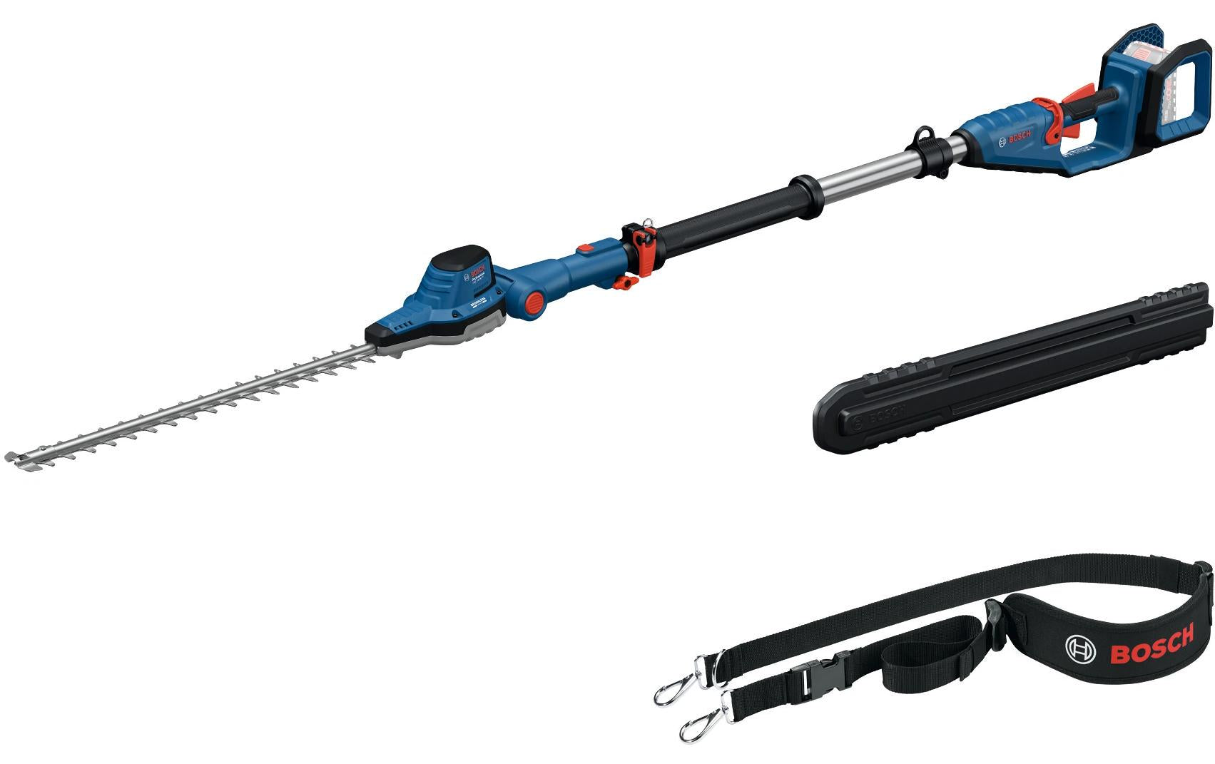 Bosch Professionelle GHE 18V-50 TP Akku-Teleskop-Heckenschere – 18 V – Schwertlänge 500 mm – Solo – AMPShare
