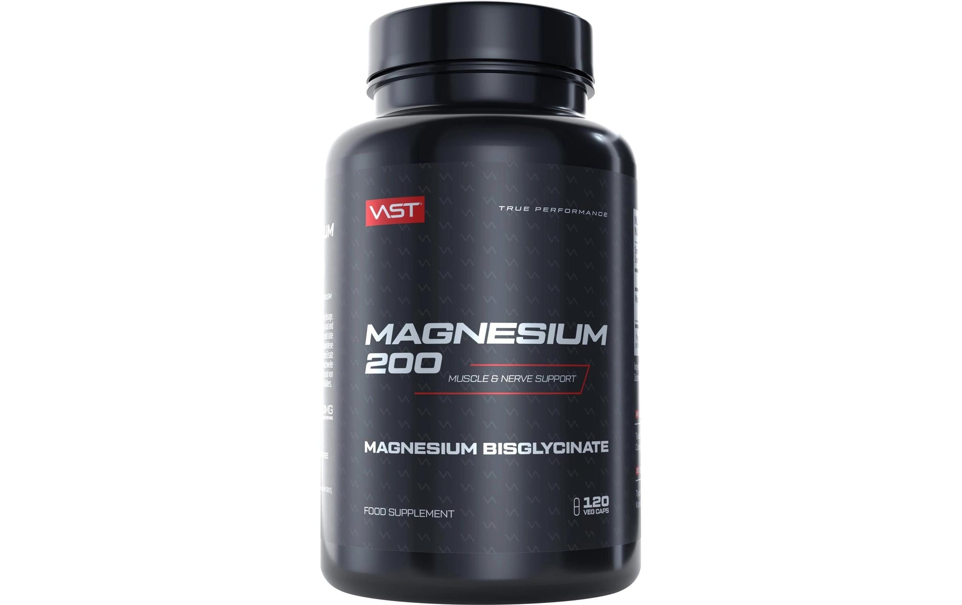 Vast Magnesium Kapseln 200 – 120 Stück, 138 g