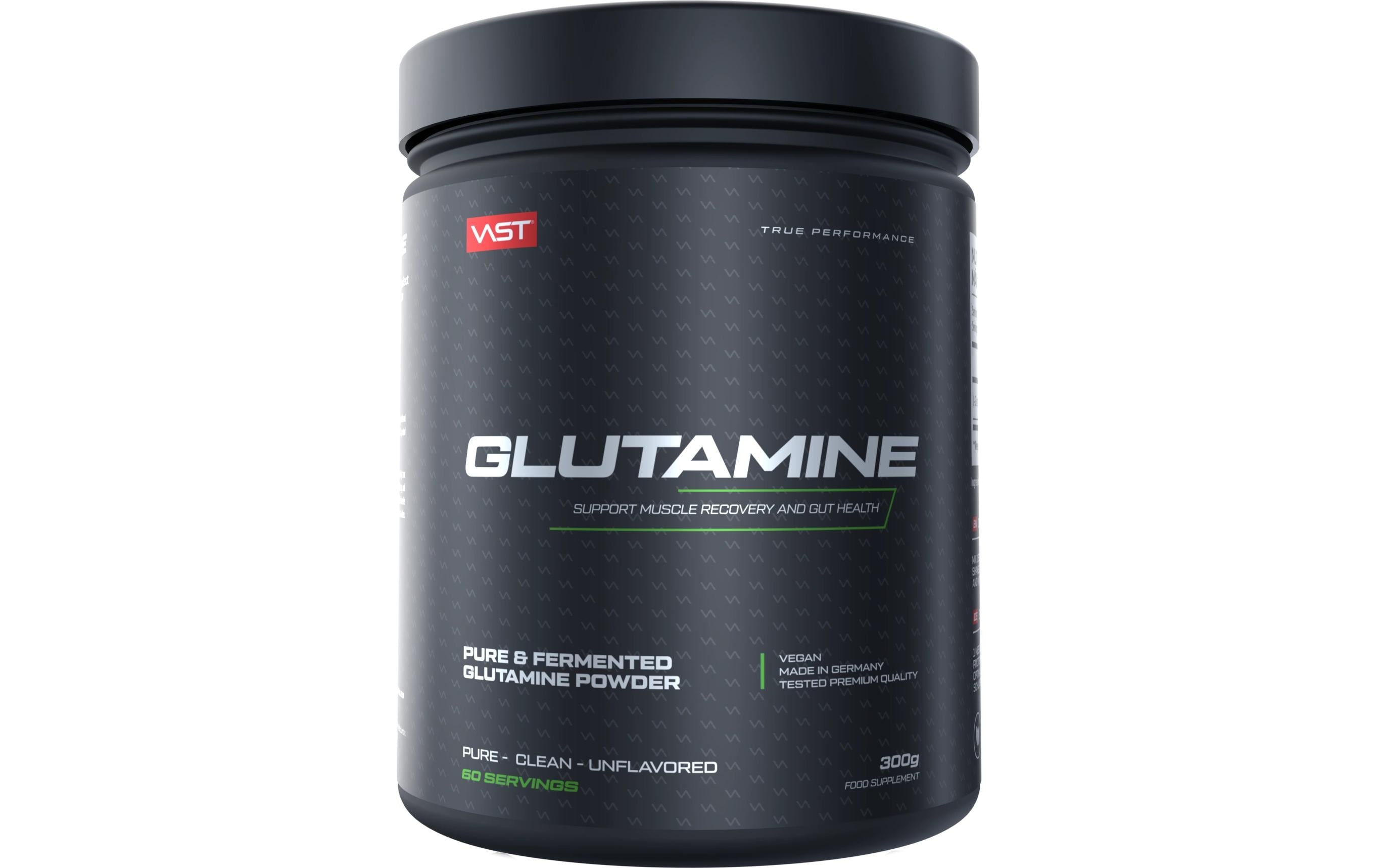 Vast L-Glutamin Pulver – Vegan – 300 g