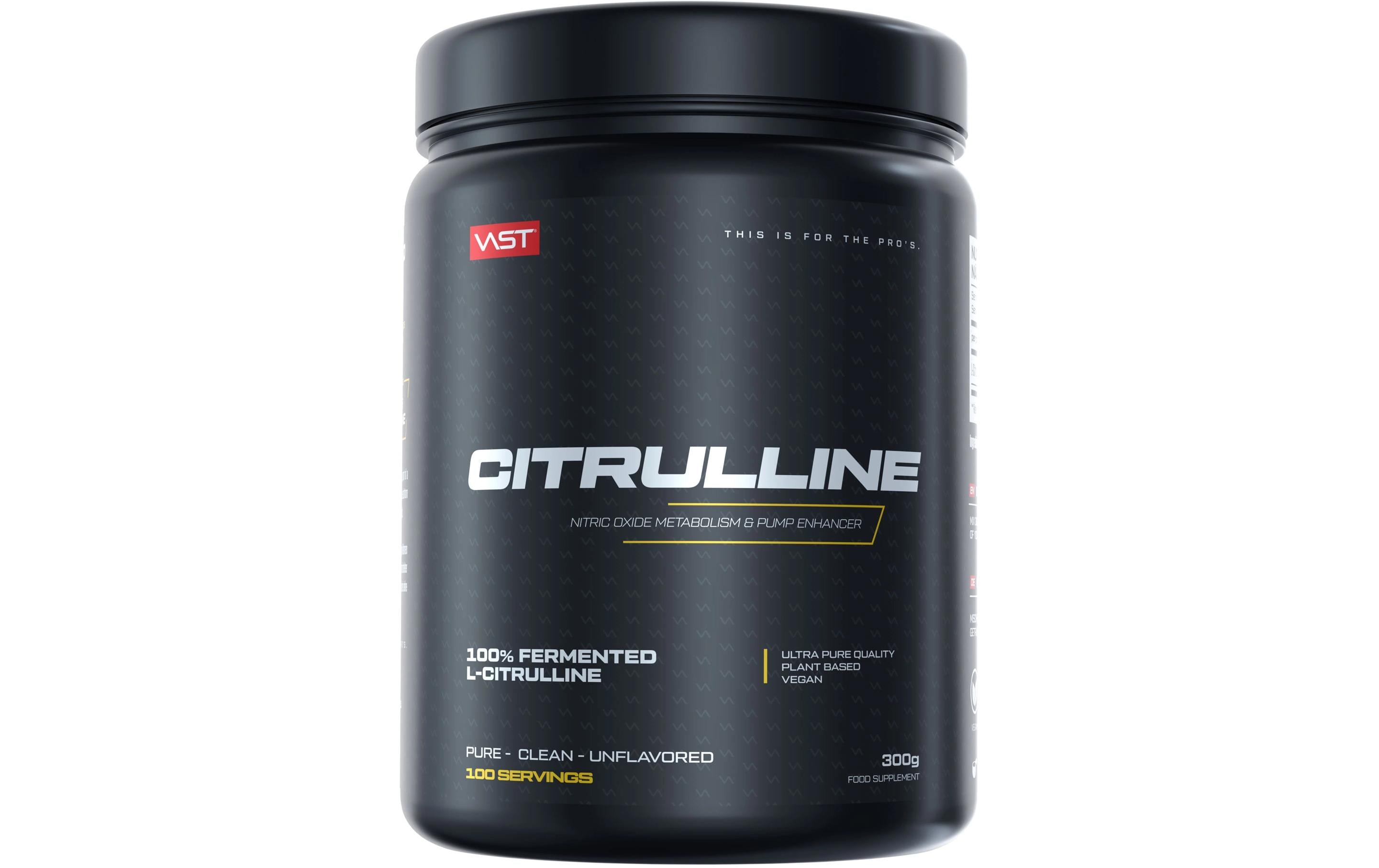 Vast L-Citrullin Pulver – vegan – 300 g