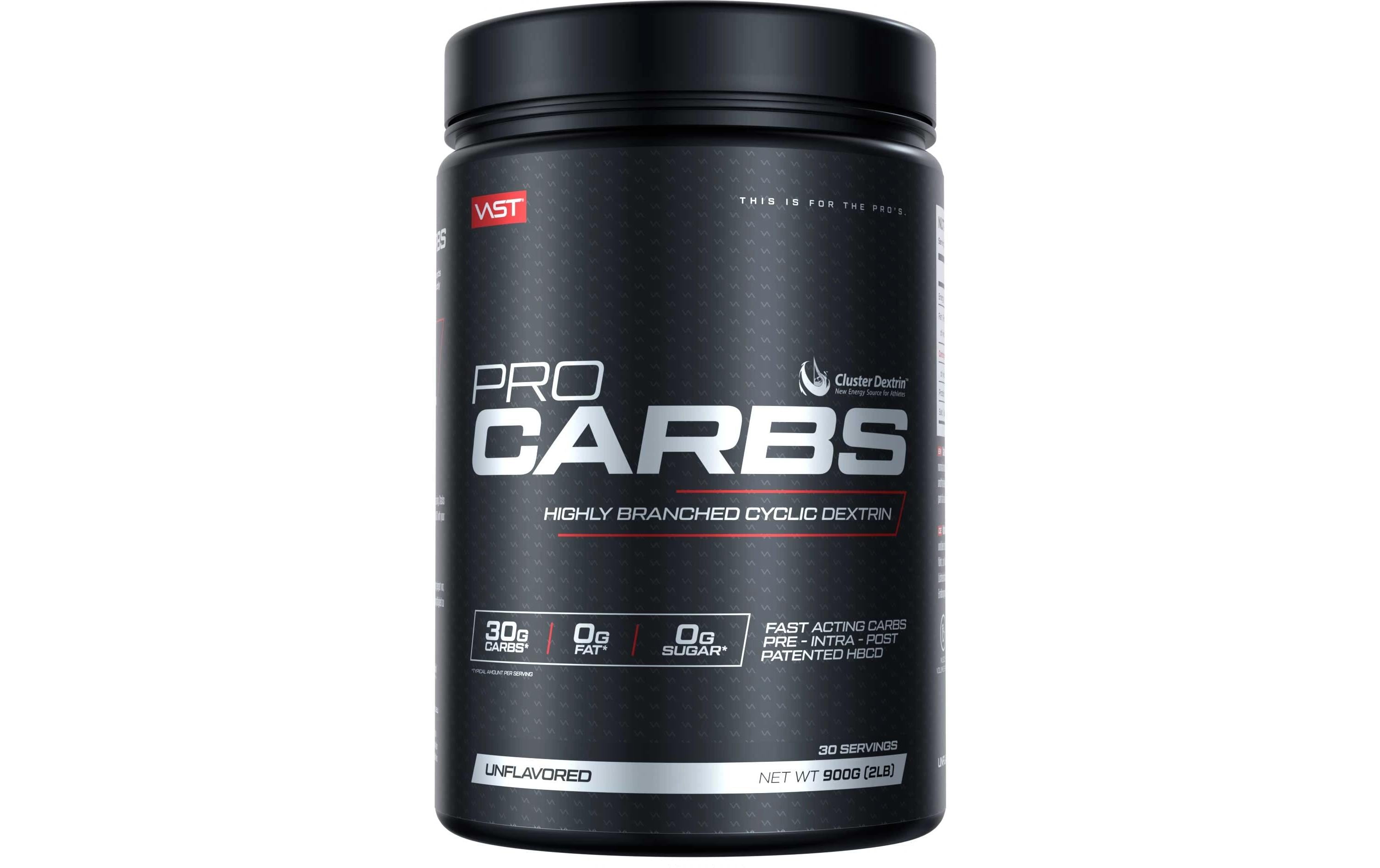 Vast Getränkepulver für die Regeneration PRO CARBS – 900 g