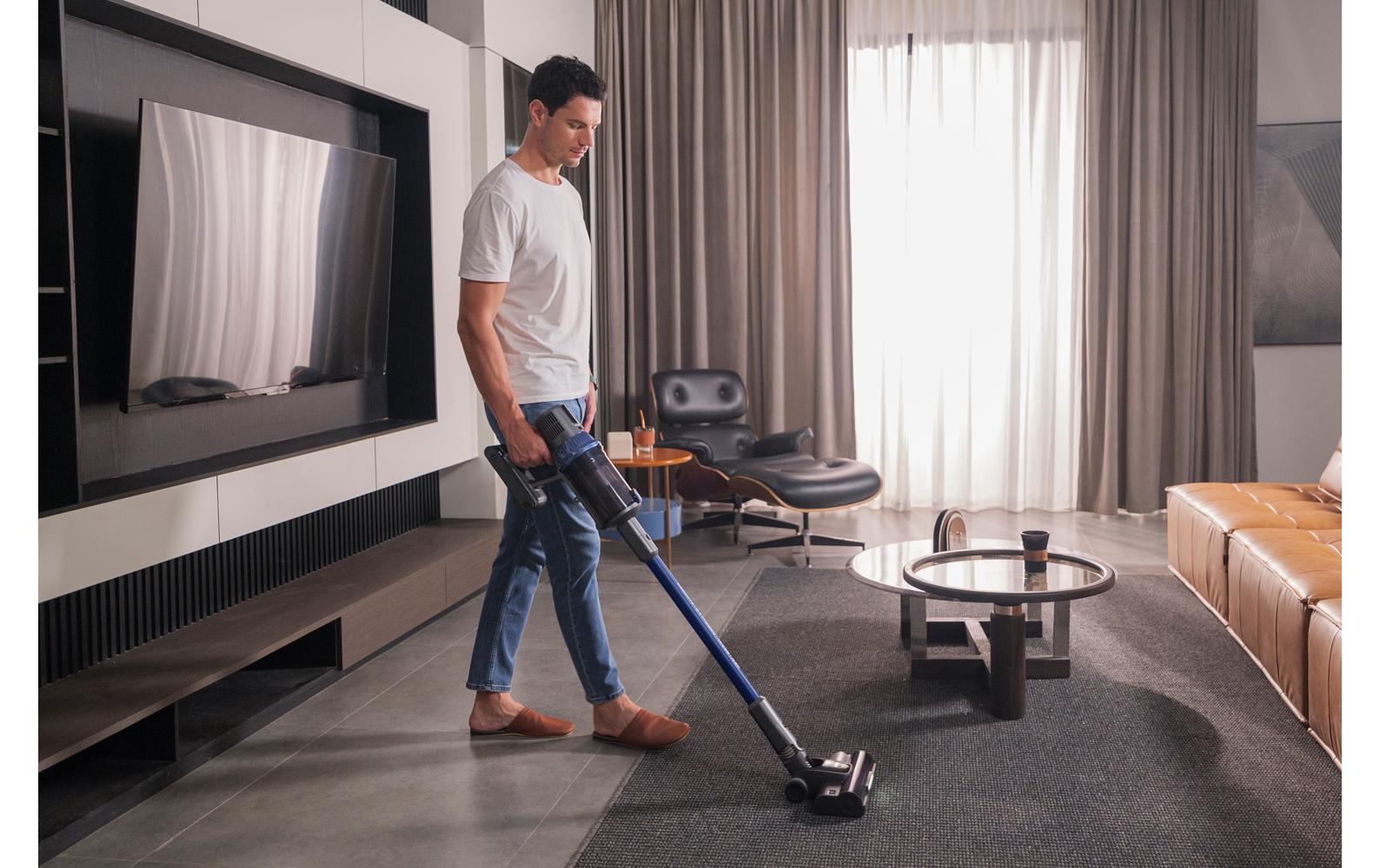 Trisa Akkustaubsauger Quick Clean Professional T2120, 2-in-1 – 90 min, 300 AW, Behälter 0,6 l