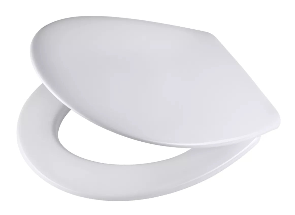 Diaqua WC-Sitz – Duroplast, weiss, mit Deckel, Soft-Close, 36,2 × 44,5 cm