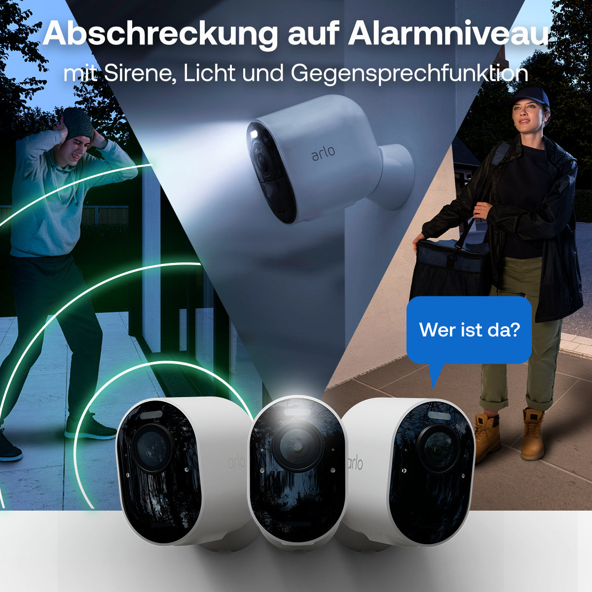Arlo GEN5 Wildkamera – Akku, 4er-Set