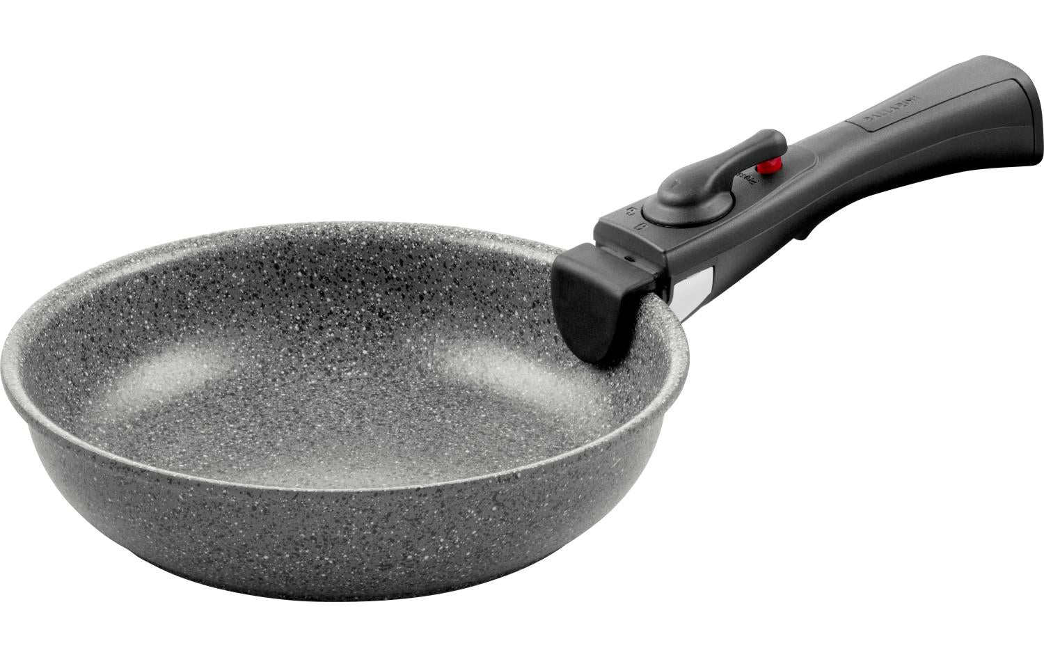 BALLARINI Fonduepfanne – Ø 20 cm, Aluminium, Grau