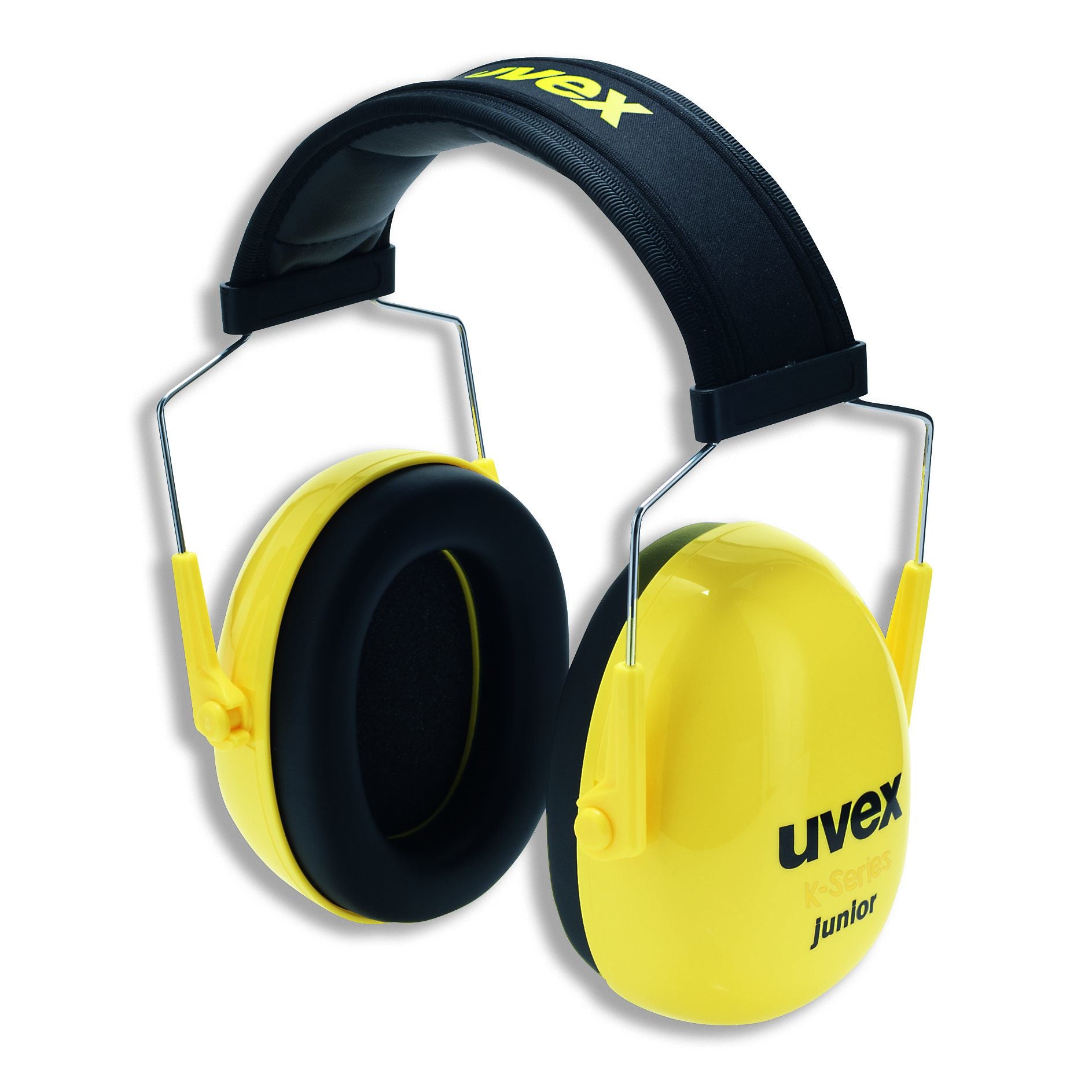 Uvex K Junior Kapselgehörschutz für Kinder – SNR 29 dB – Neongrün Metallic