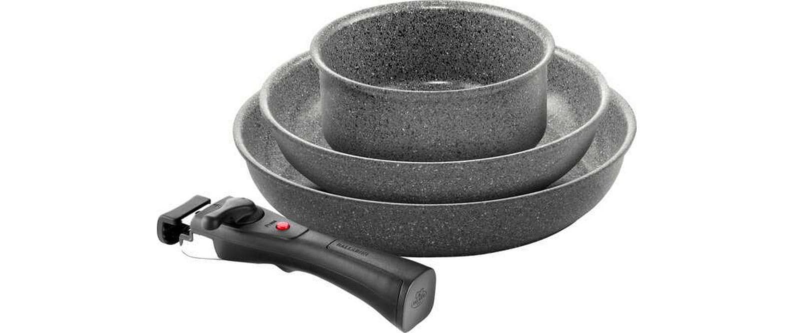 BALLARINI Fonduepfanne Torre – Grau
