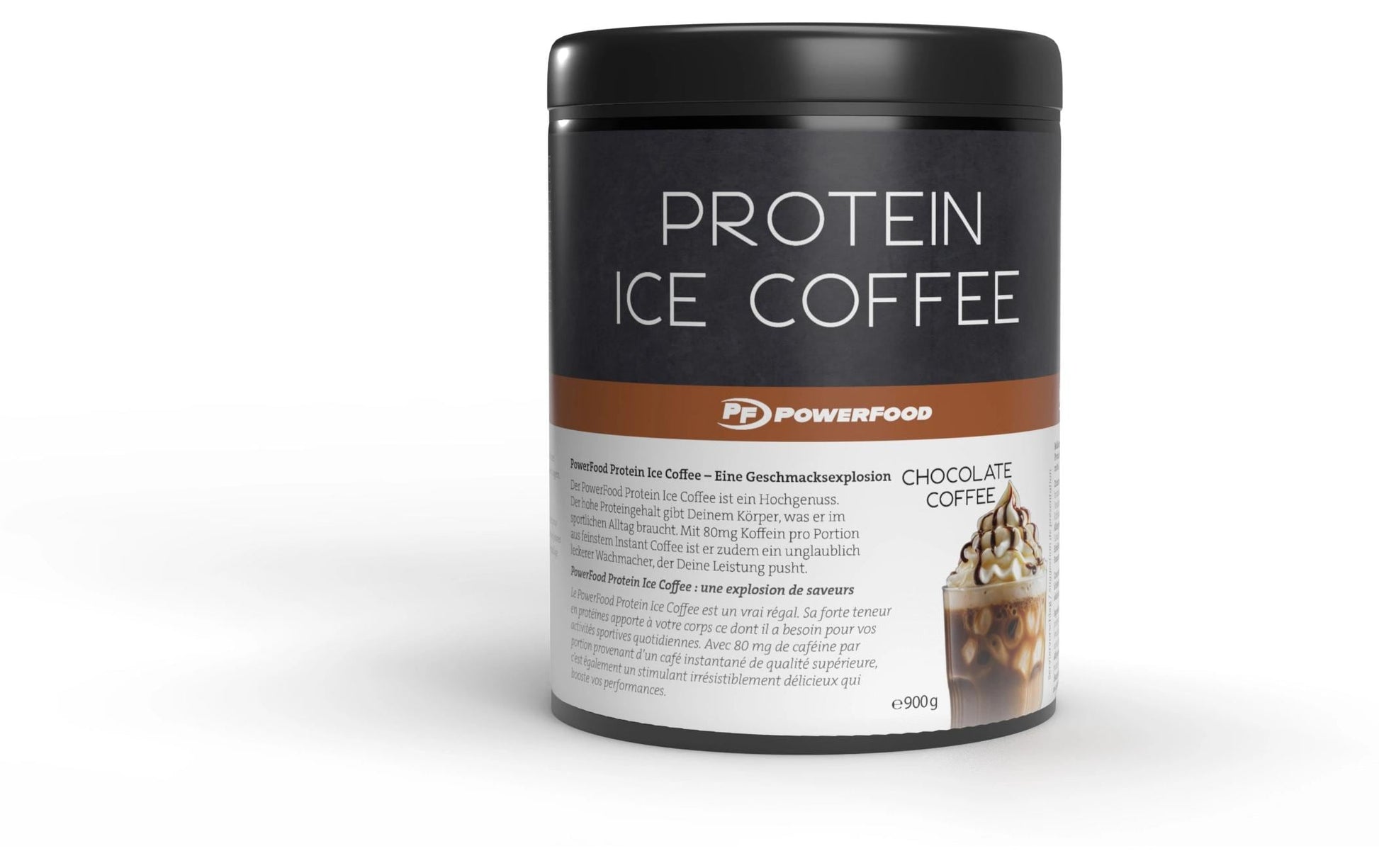 PowerFood Whey Protein Kaffee – laktosefrei – 900 g