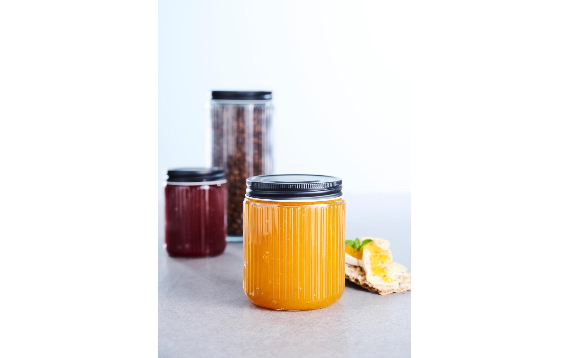 Schou Vorratsdose 500 ml, Glas, Transparent