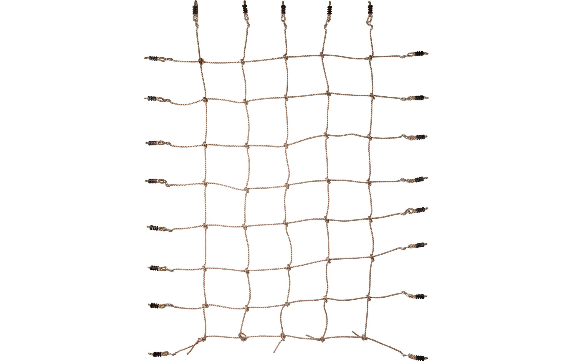 Small foot 11876 Kletternetz – max. 100 kg – 150 × 200 cm – ab 3 J. – Stoff, braun